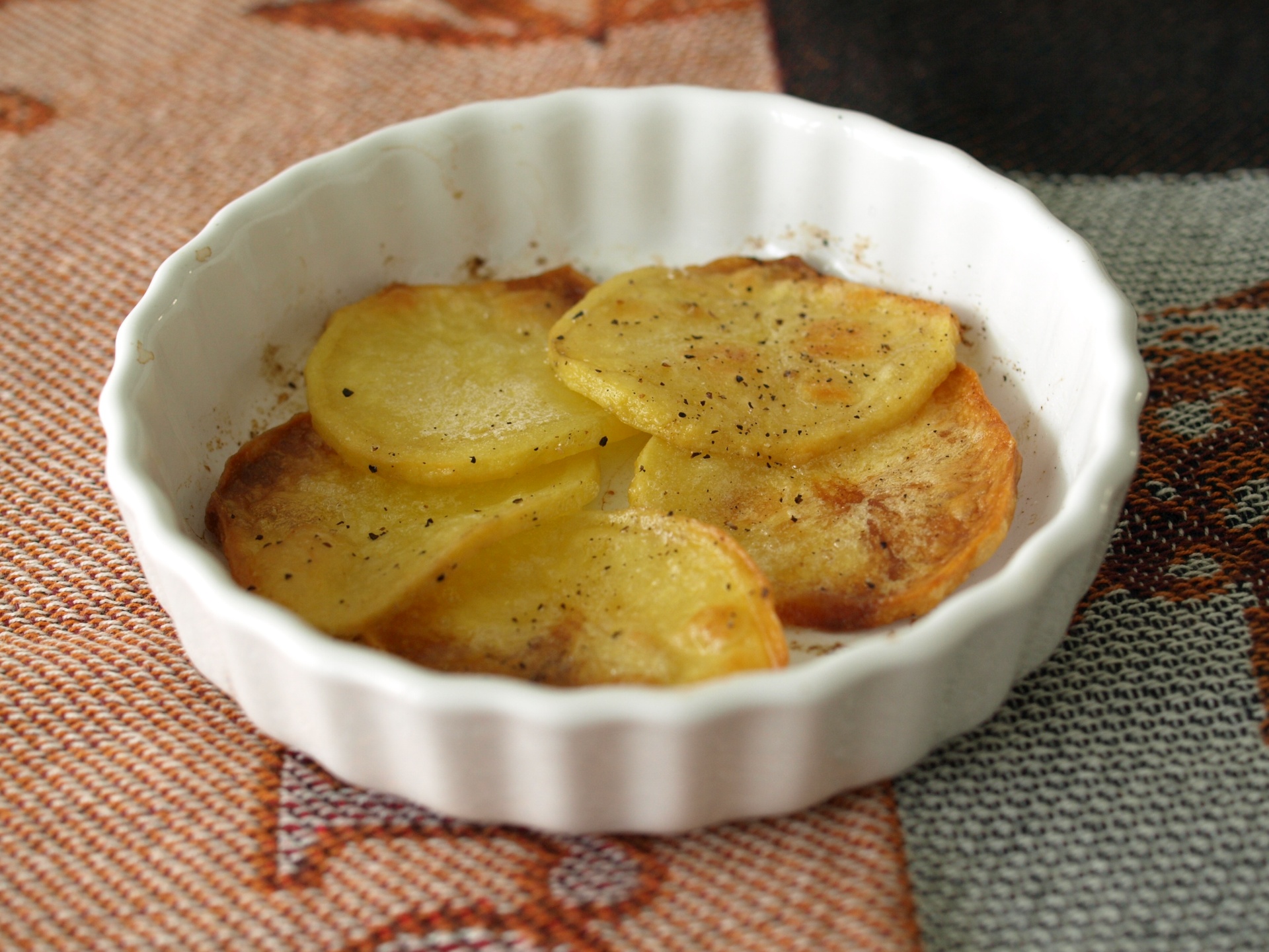 Kartoffeln in der Tartelette-Form