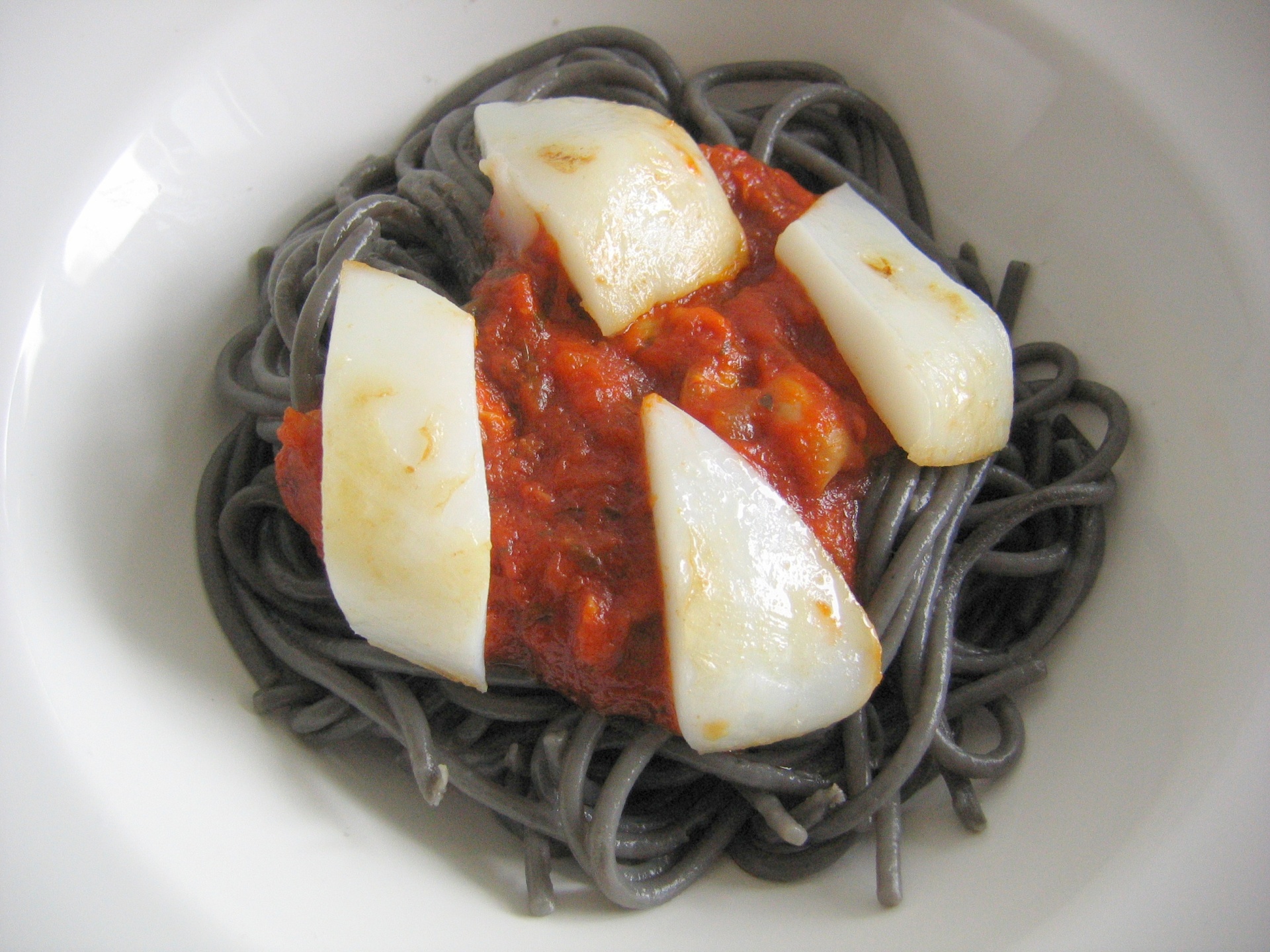 Spaghetti nero di seppia