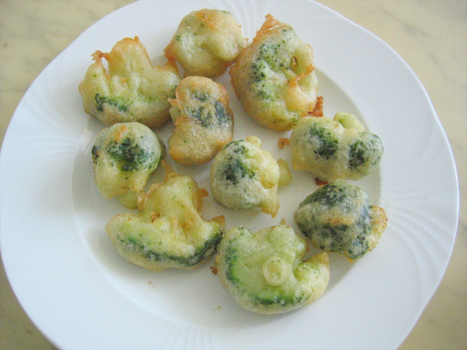Frittierte Broccolirschen