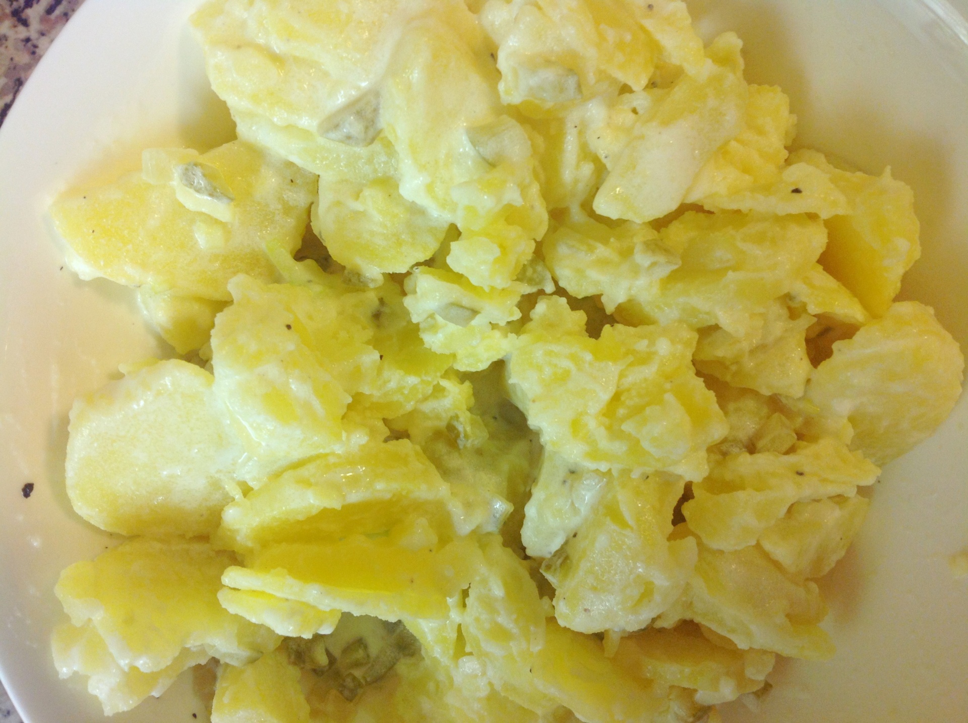 Kartoffelsalat mit Joghurtsauce