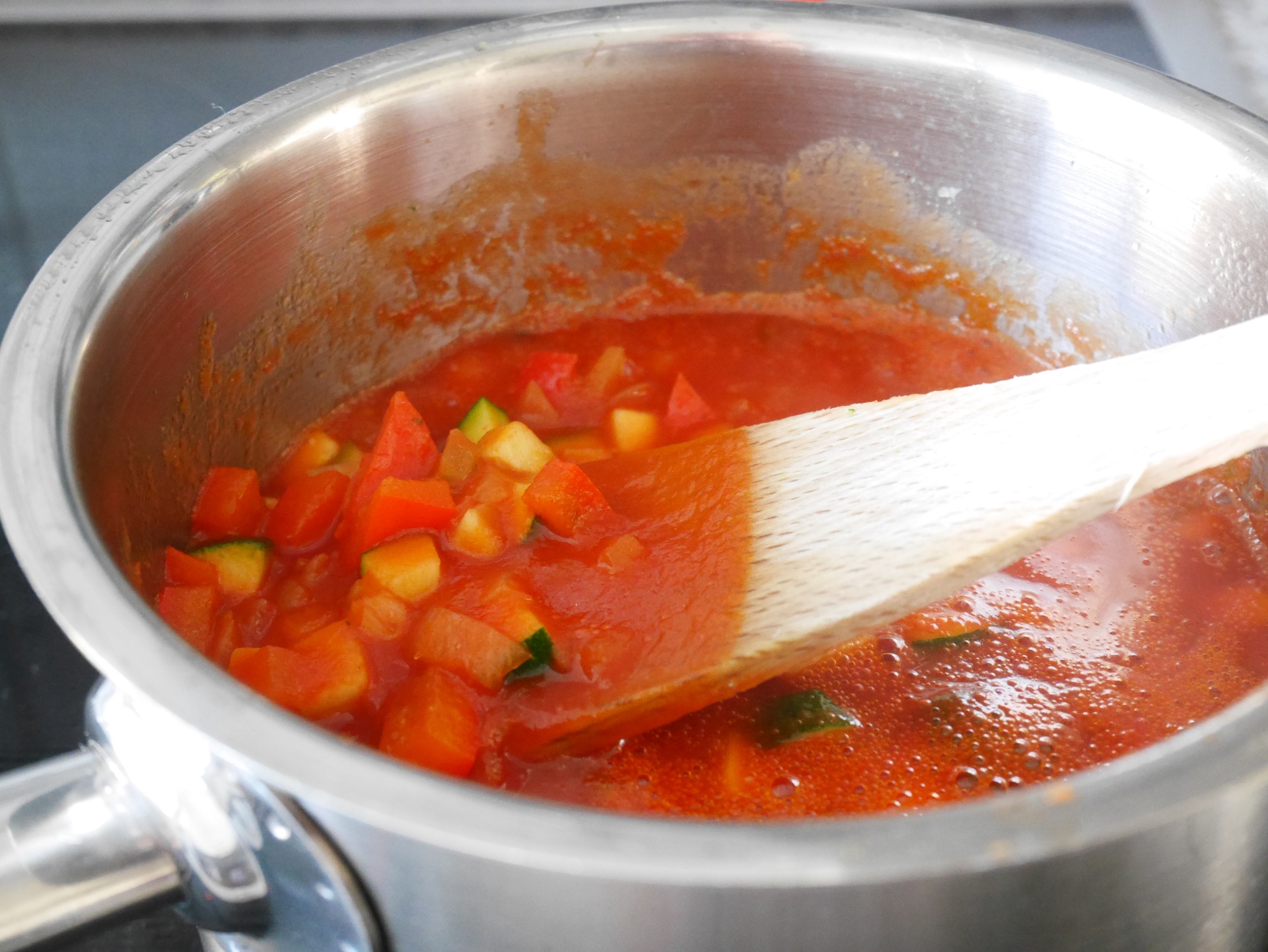 Tomatensauce mit Gemse (Nudelsauce)