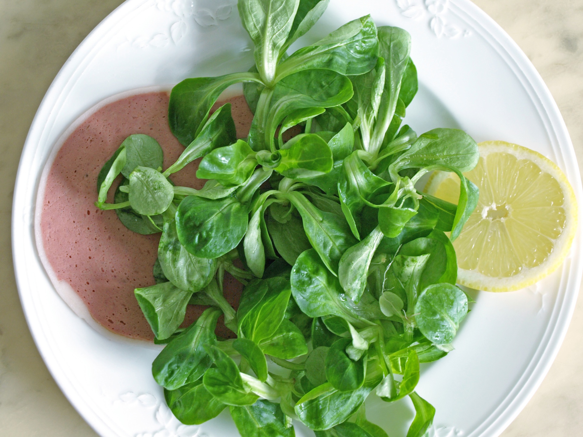 Einfacher Feldsalat