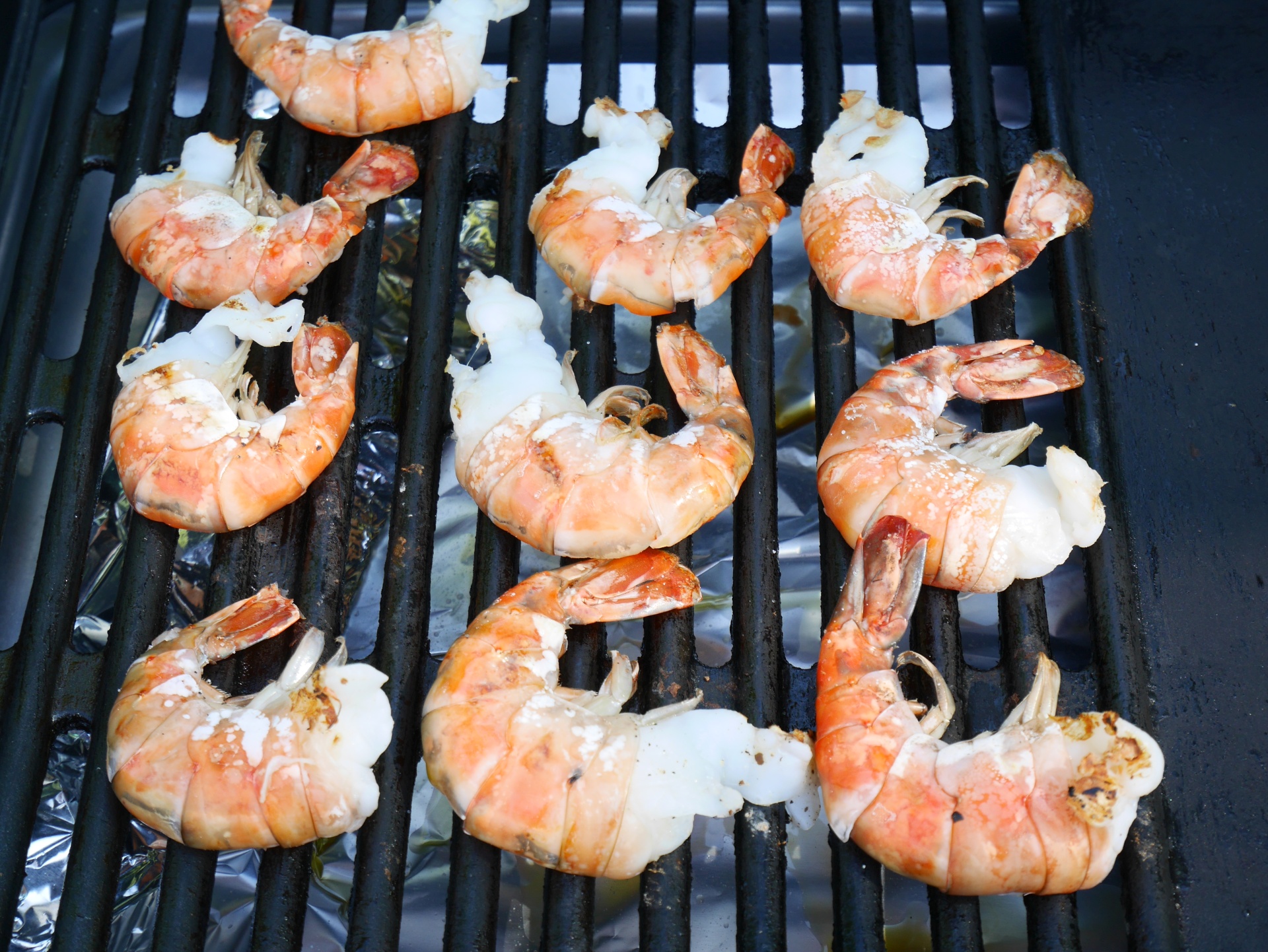 Gegrillte Riesengarnelen