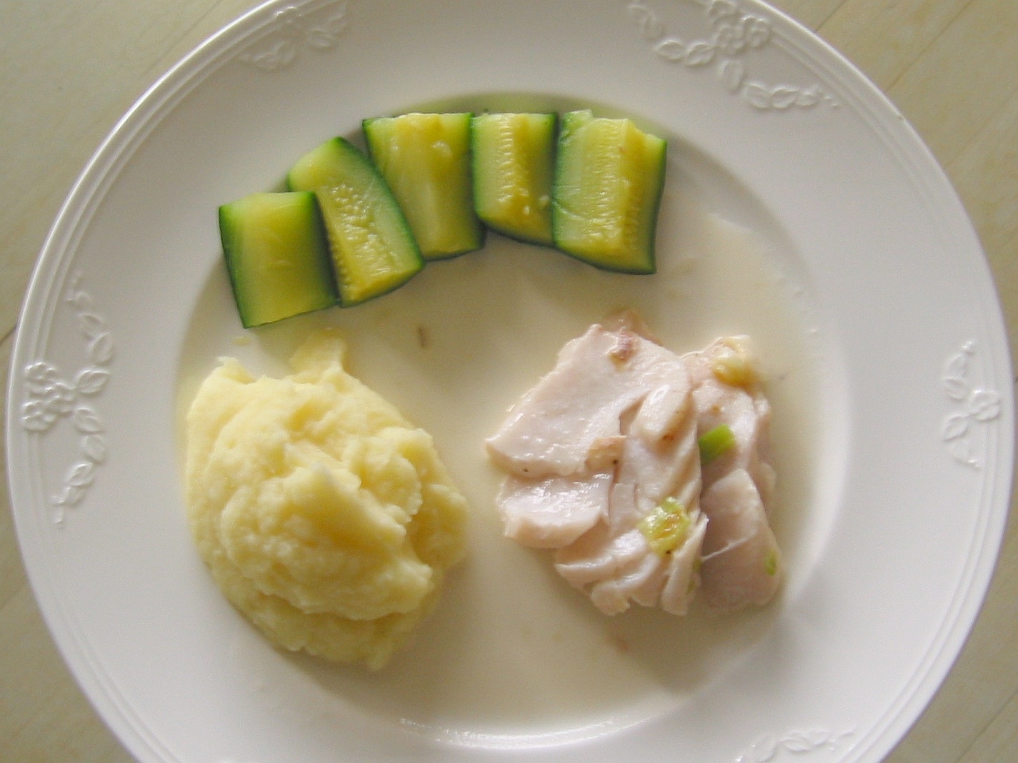 Kabeljau mit Zucchini