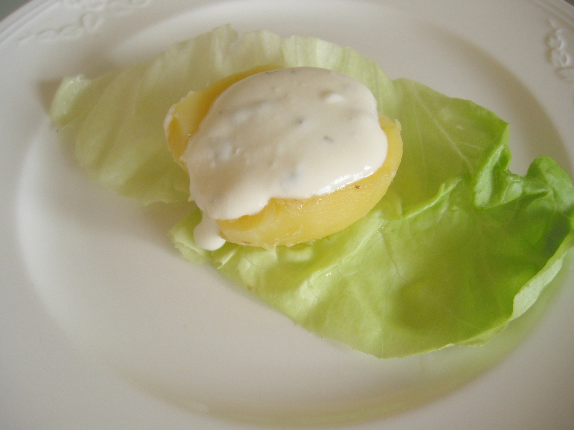 Kartoffeln mit Sauce