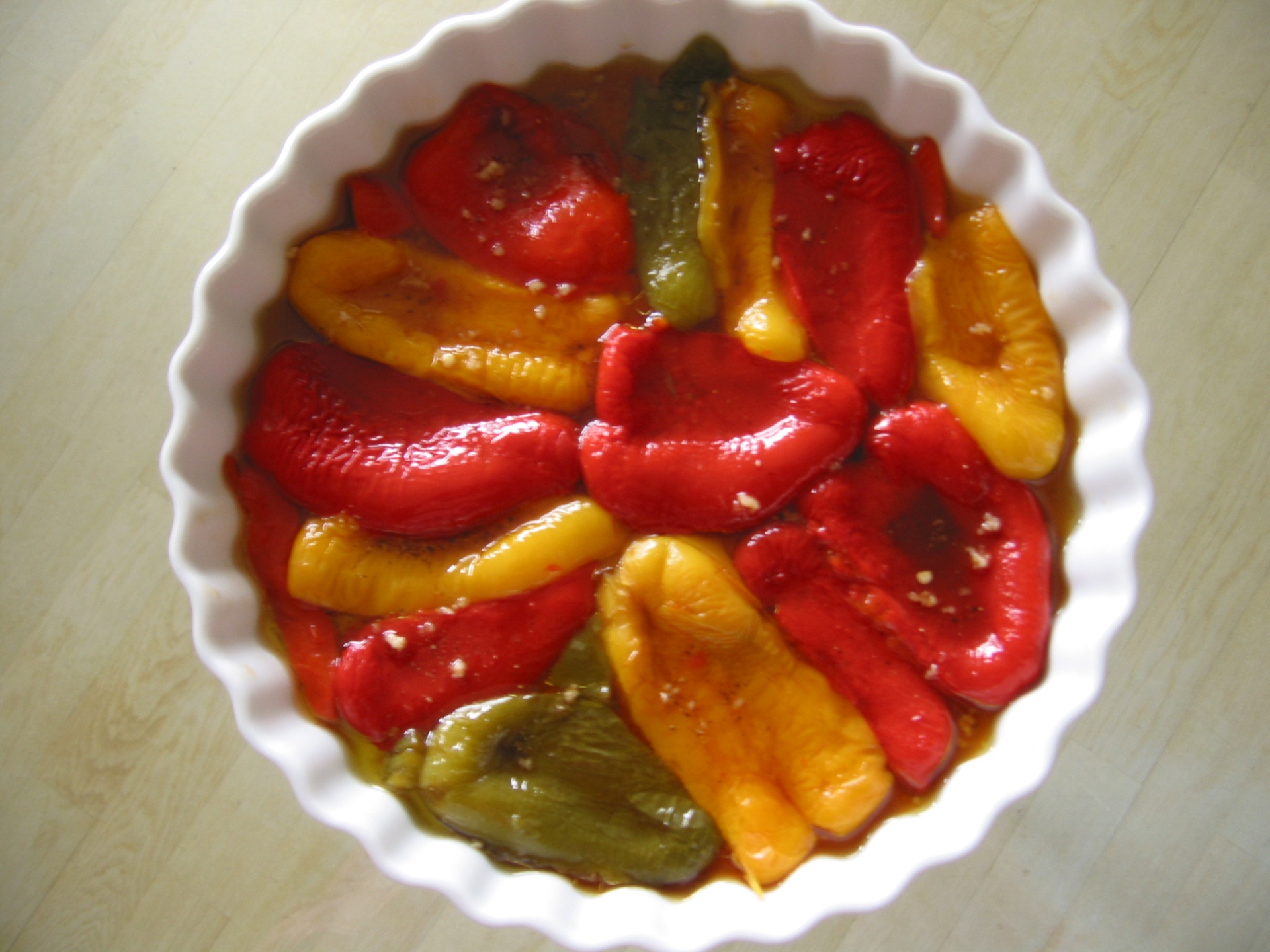 Marinierte Paprika