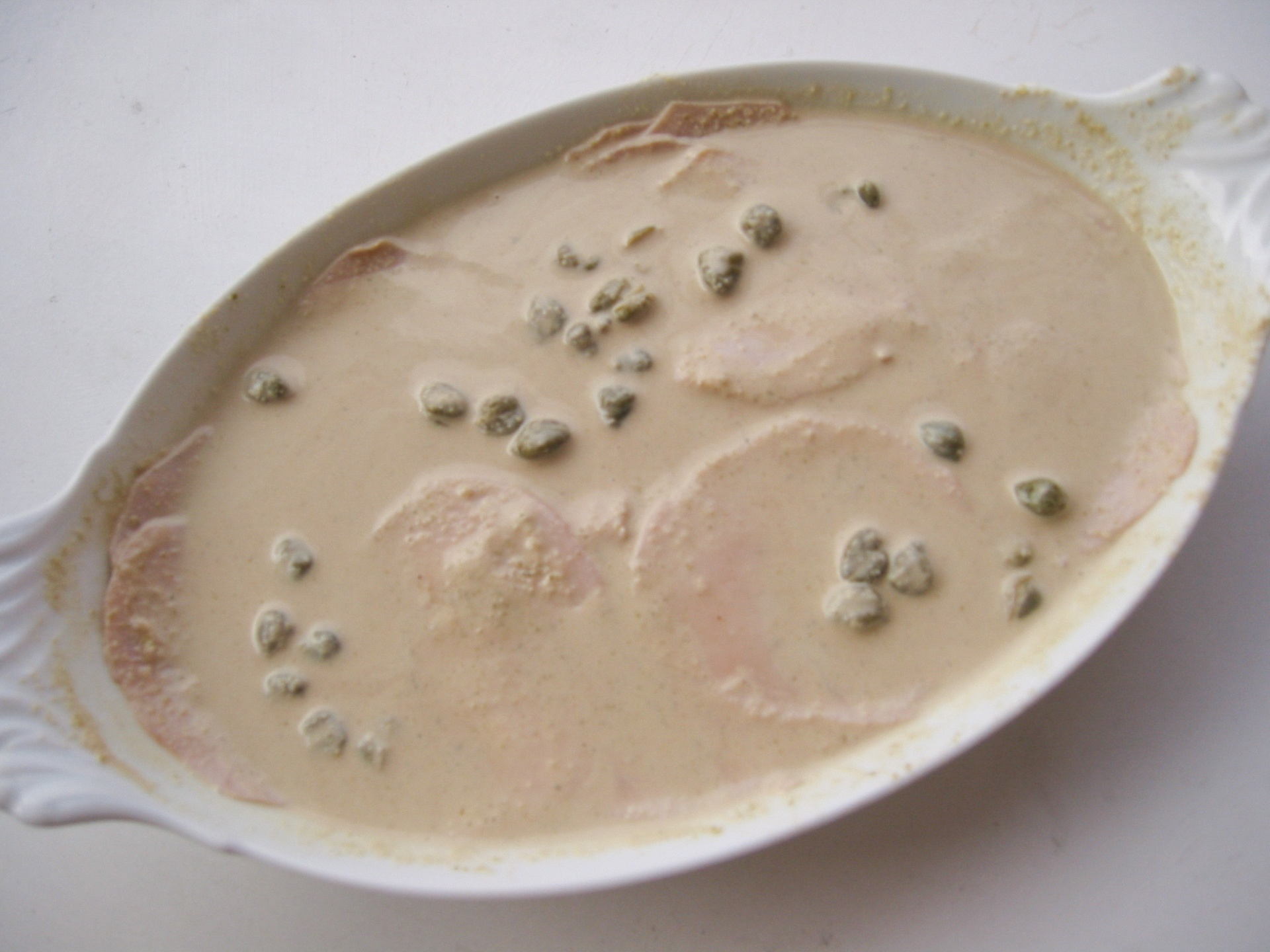 Putenbrust in Thunfischsauce
