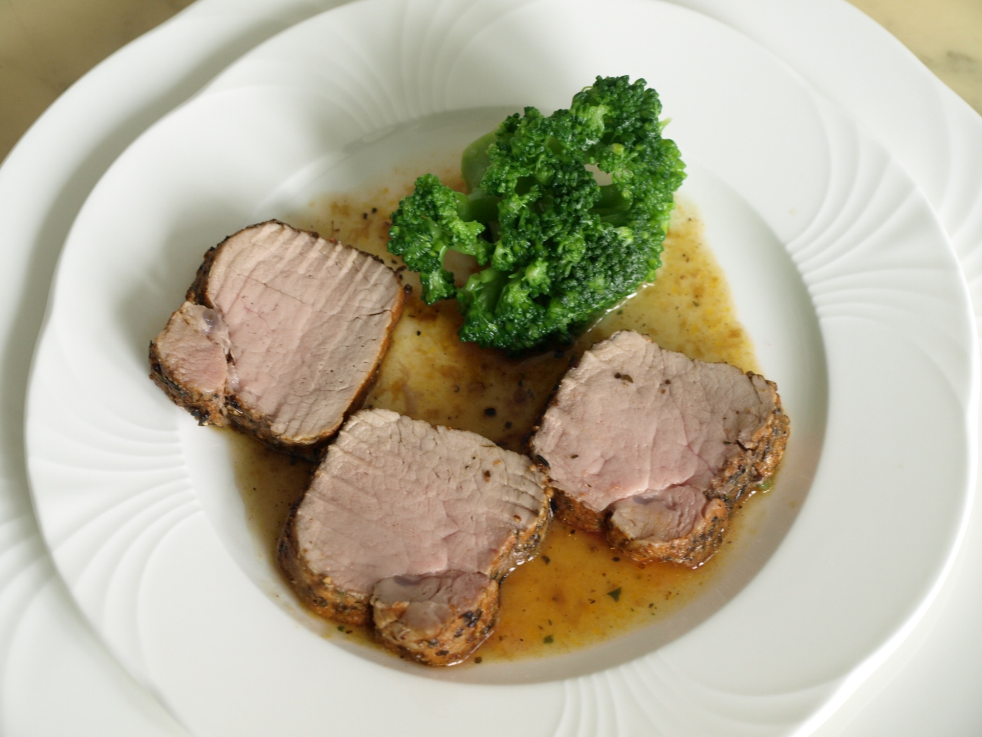 Schweinefilet auf kreolische Art