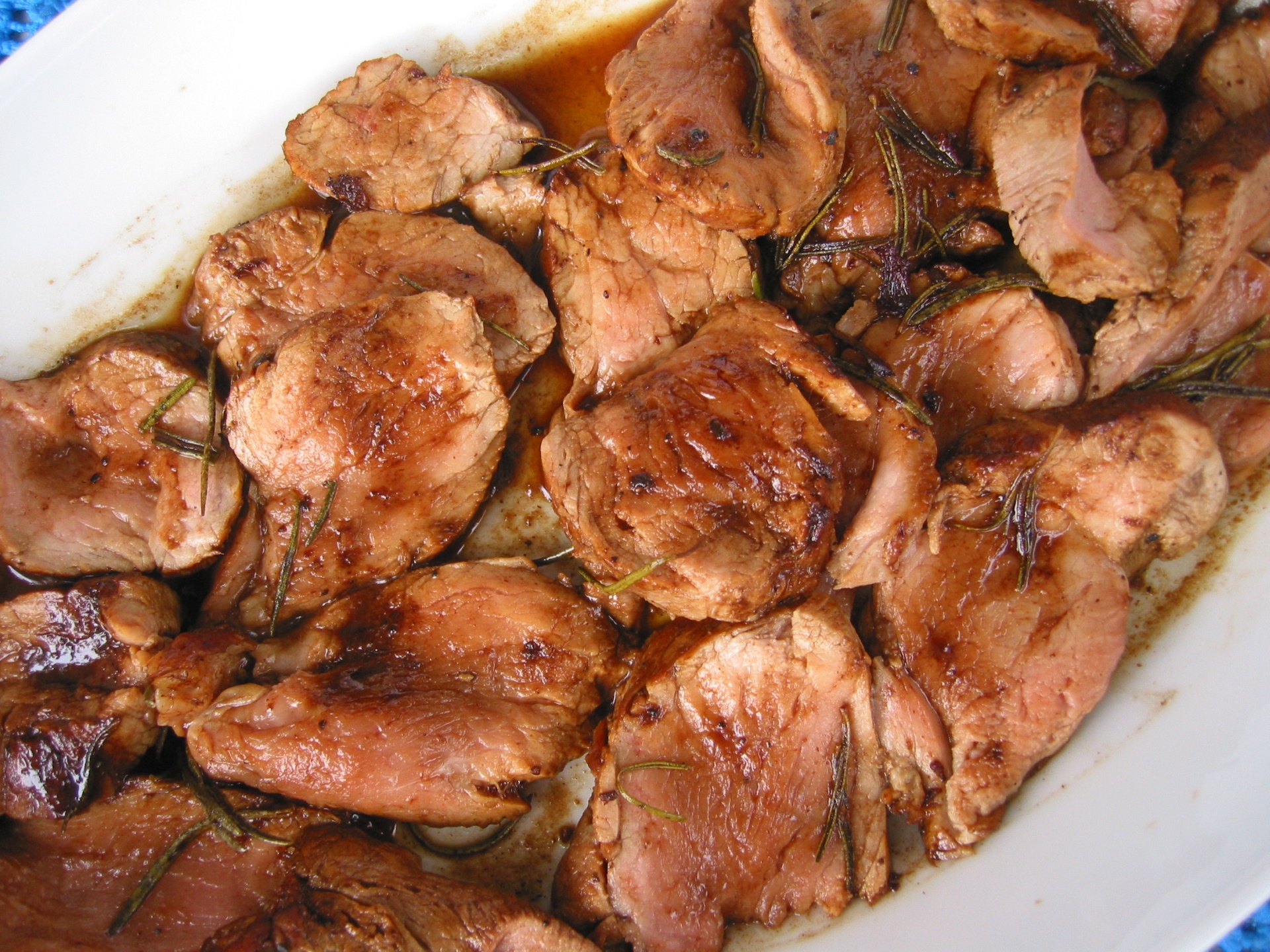 Schweinefilet in Balsamico