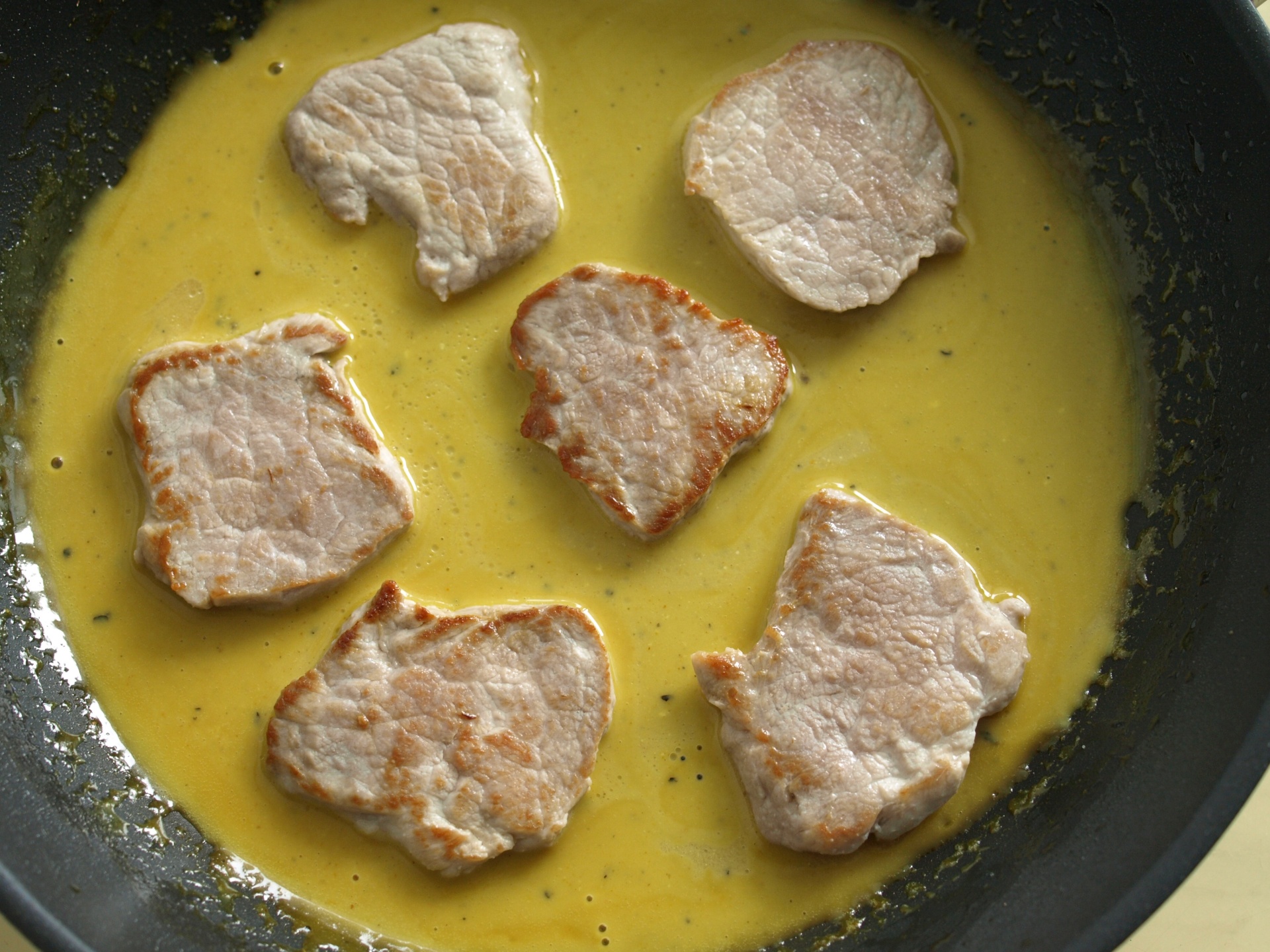 Schweinefilet mit Orangensauce