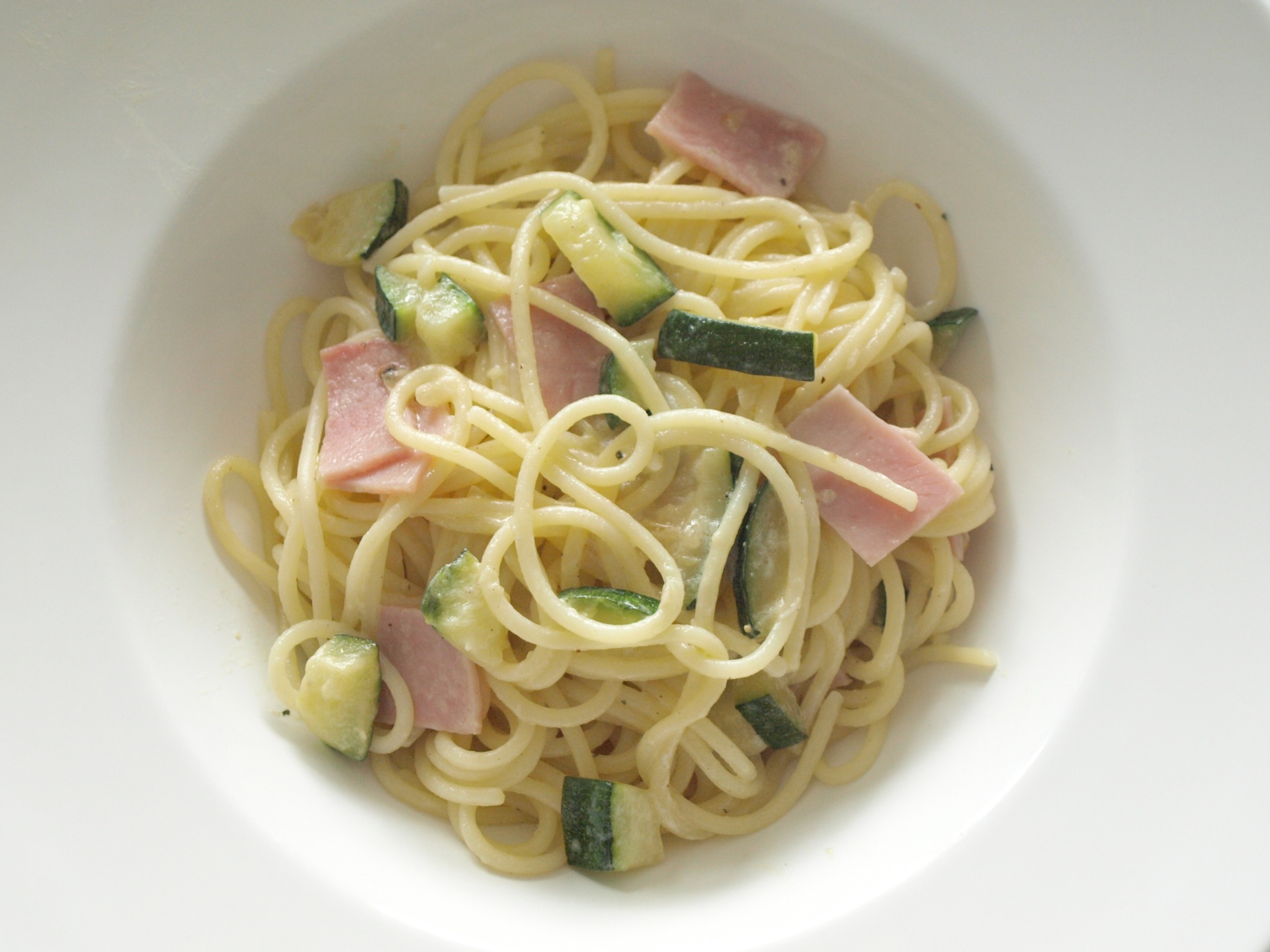 Spaghetti mit Zucchini