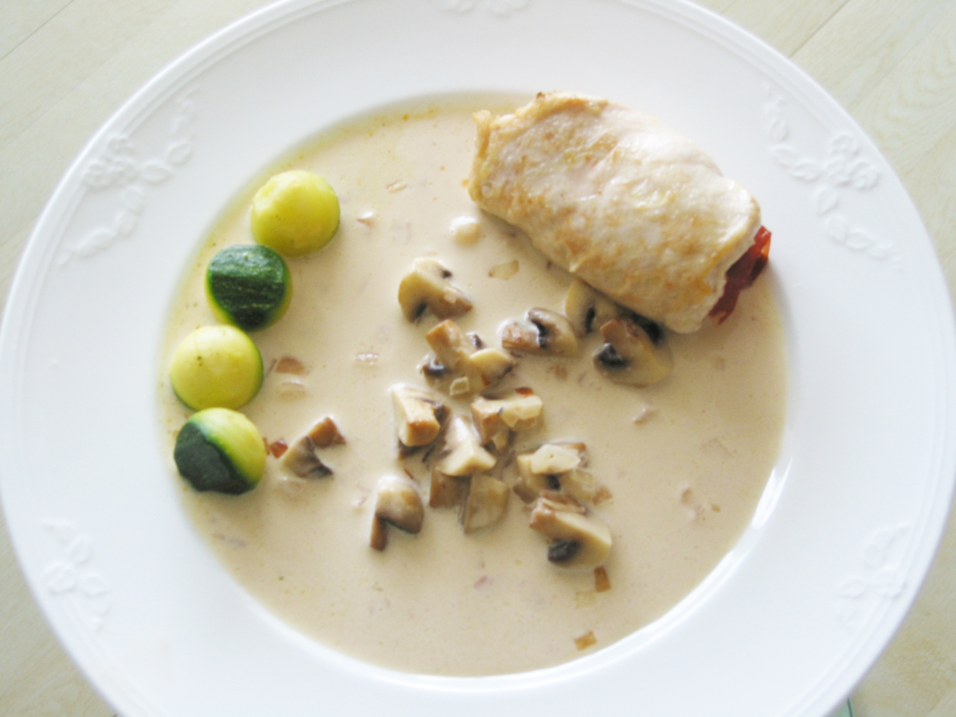 Involtini mit Garnelen