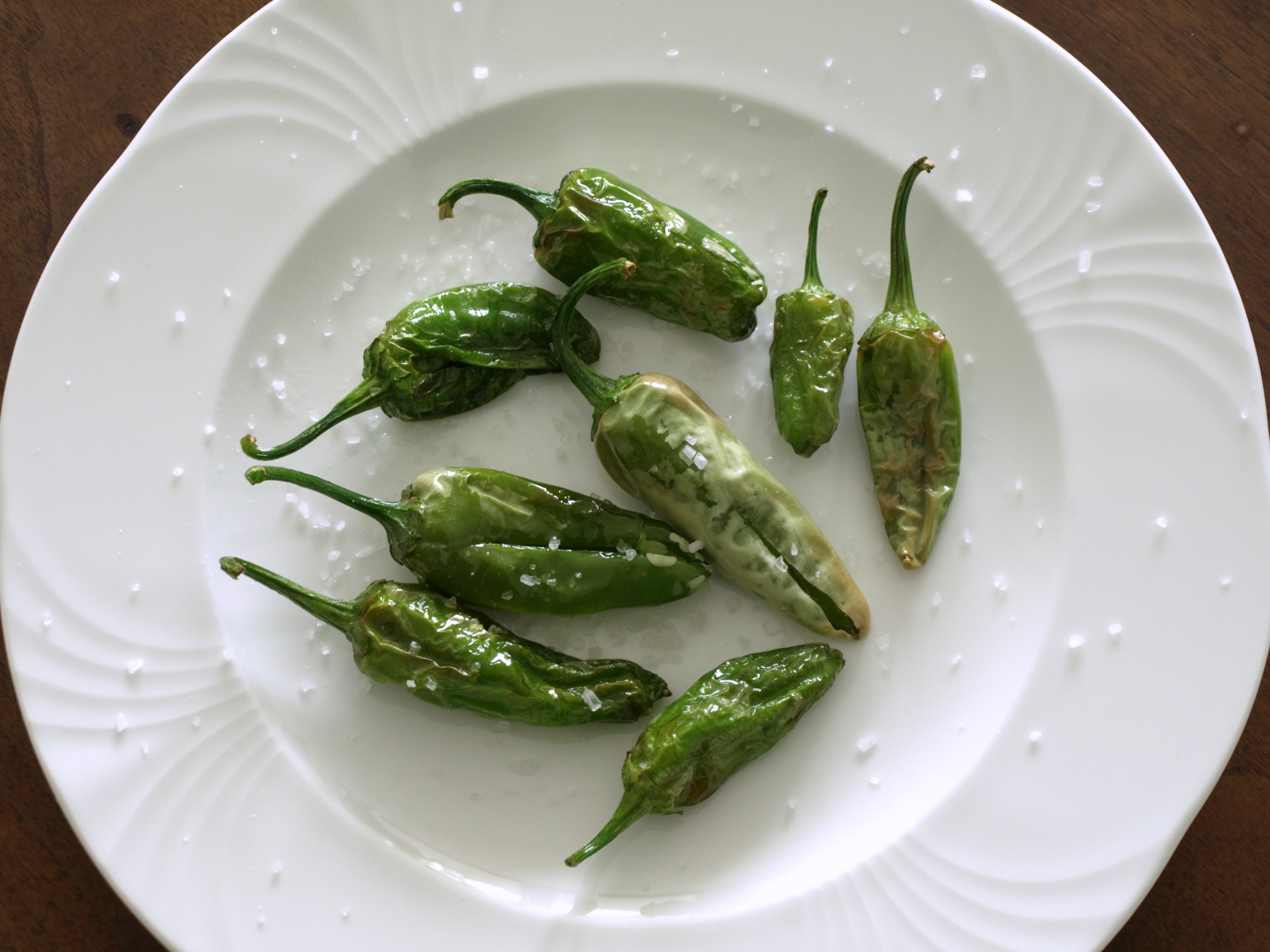 Frittierte Paprikaschoten