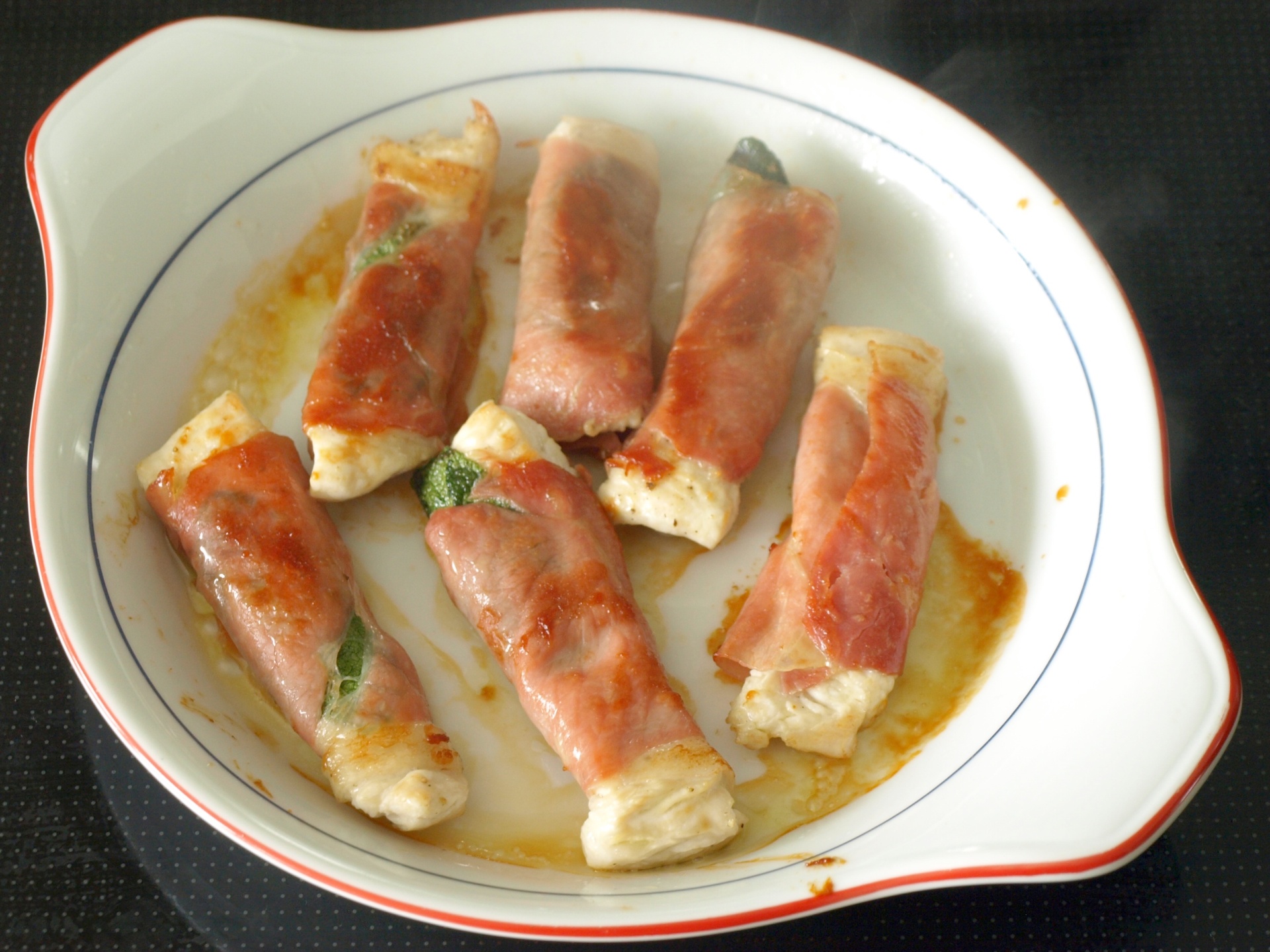 Saltimbocca von der Pute