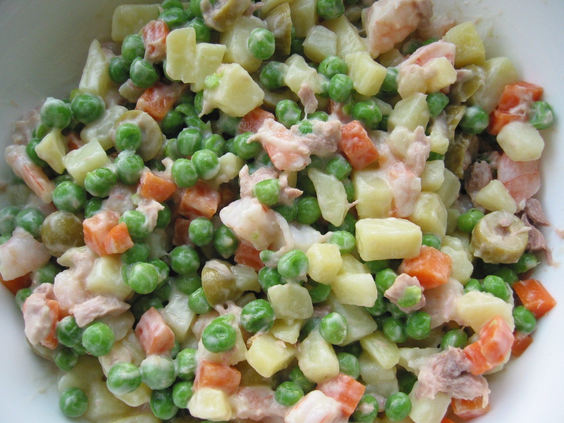 Spanischer Gemsesalat