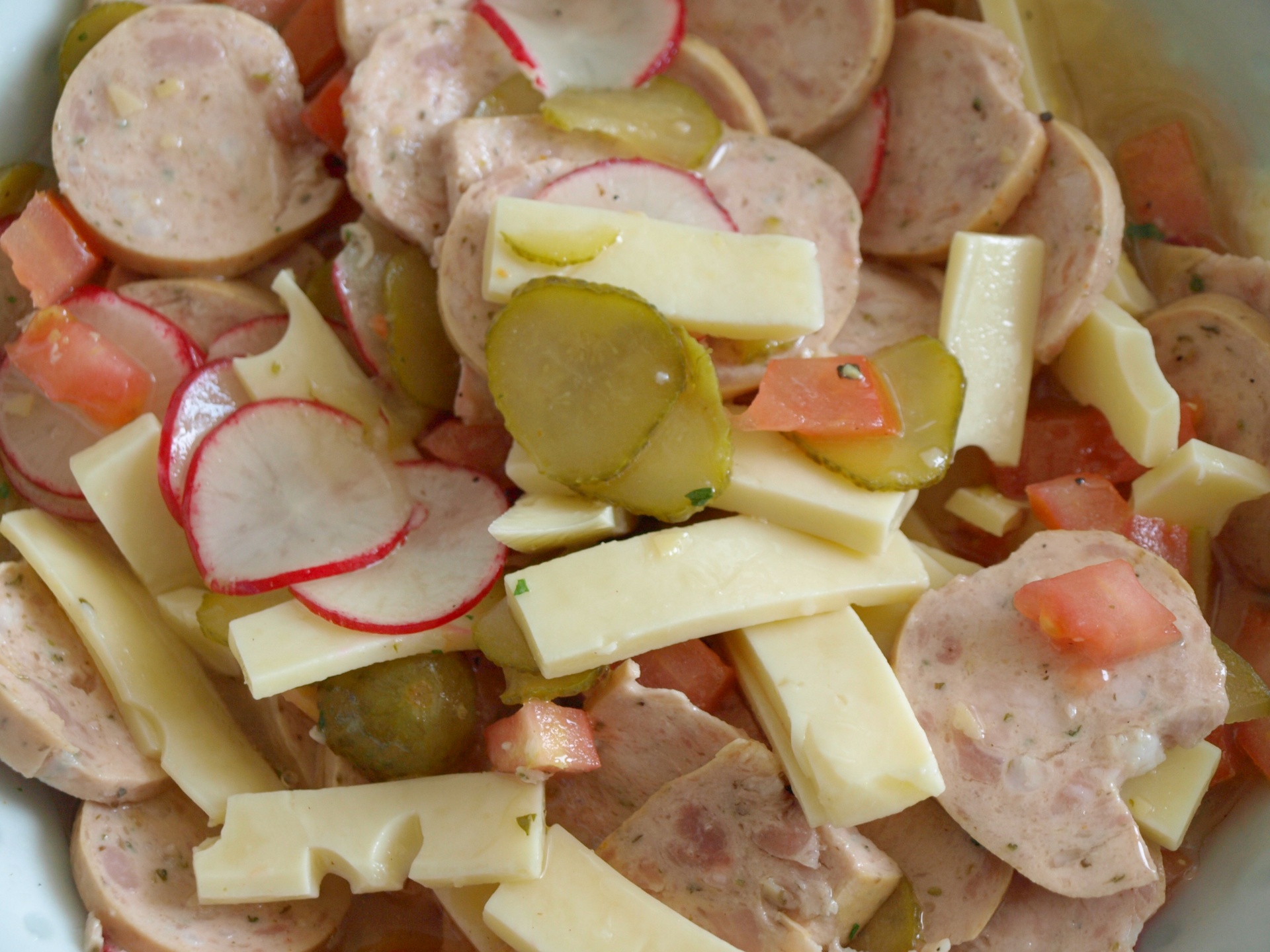 Schweizer Wurstsalat