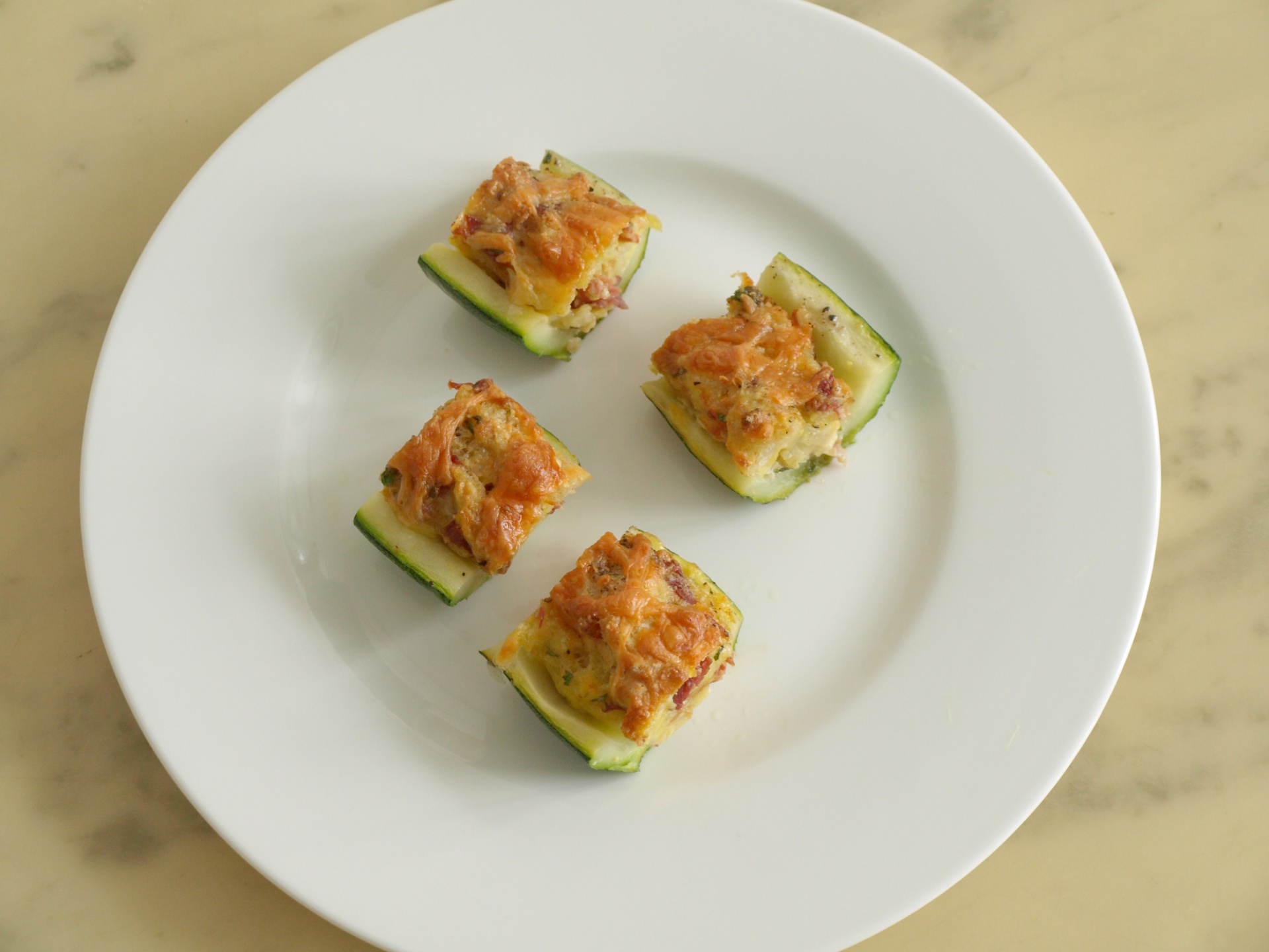 Gefllte Zucchini