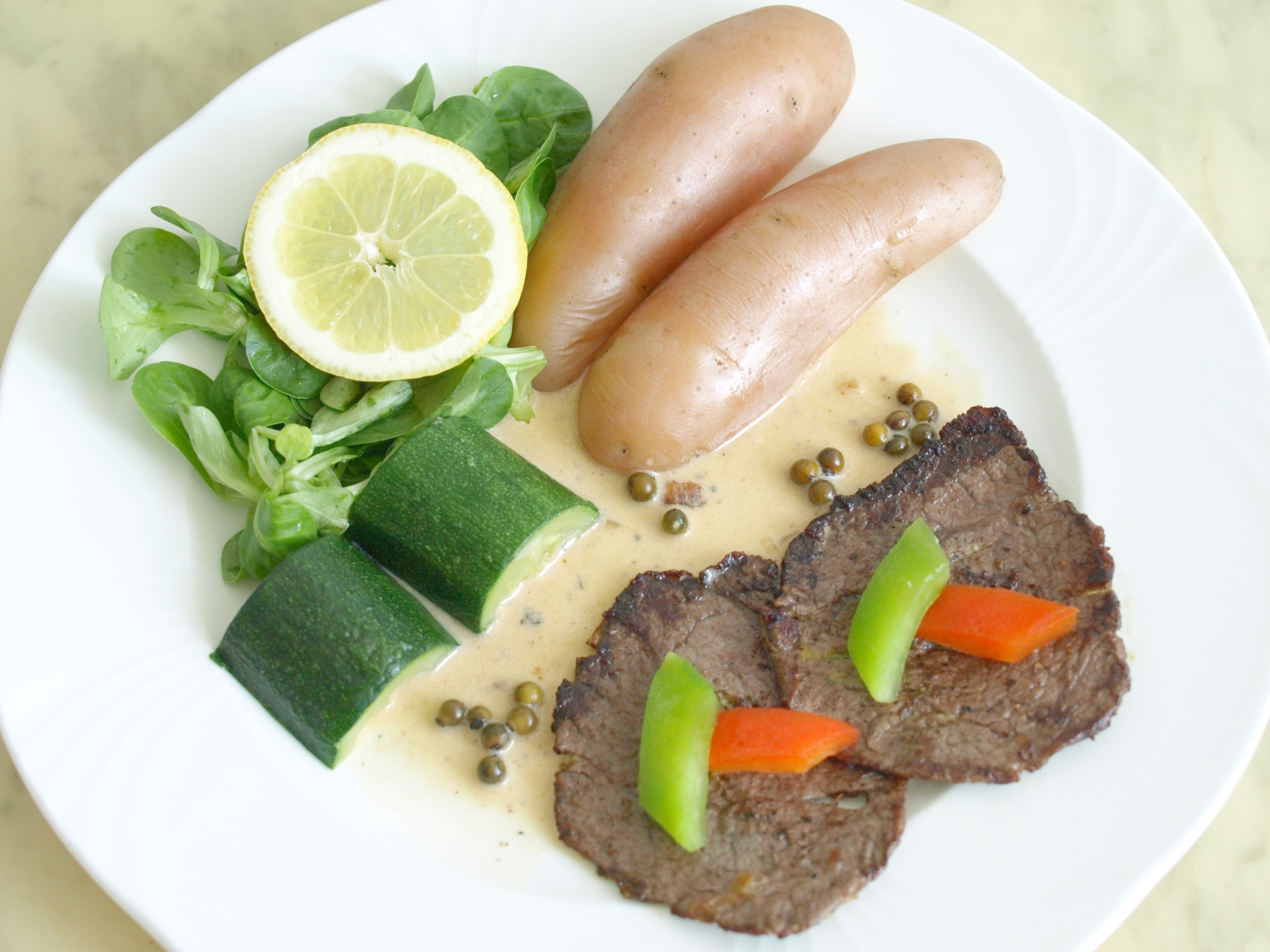 Rinderfilet mit Estragon-Senf