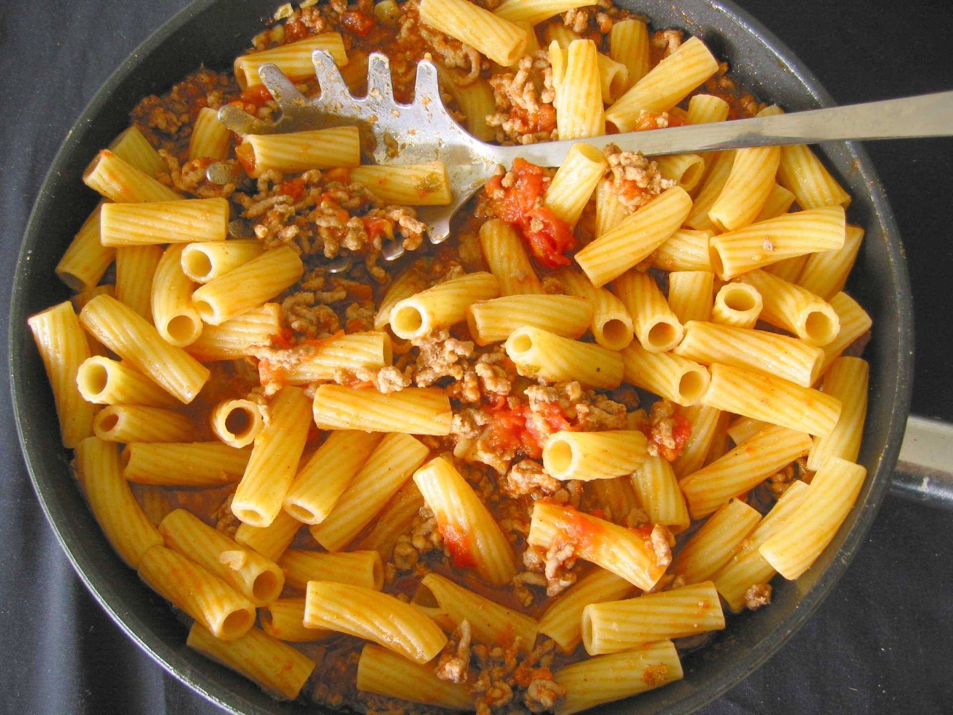 Tortiglioni mit Cumin
