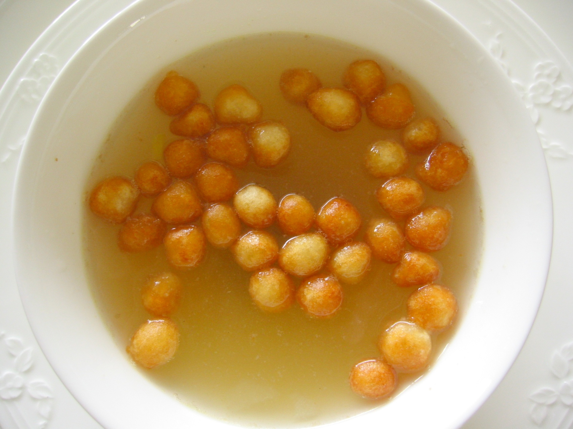 Backerbsensuppe