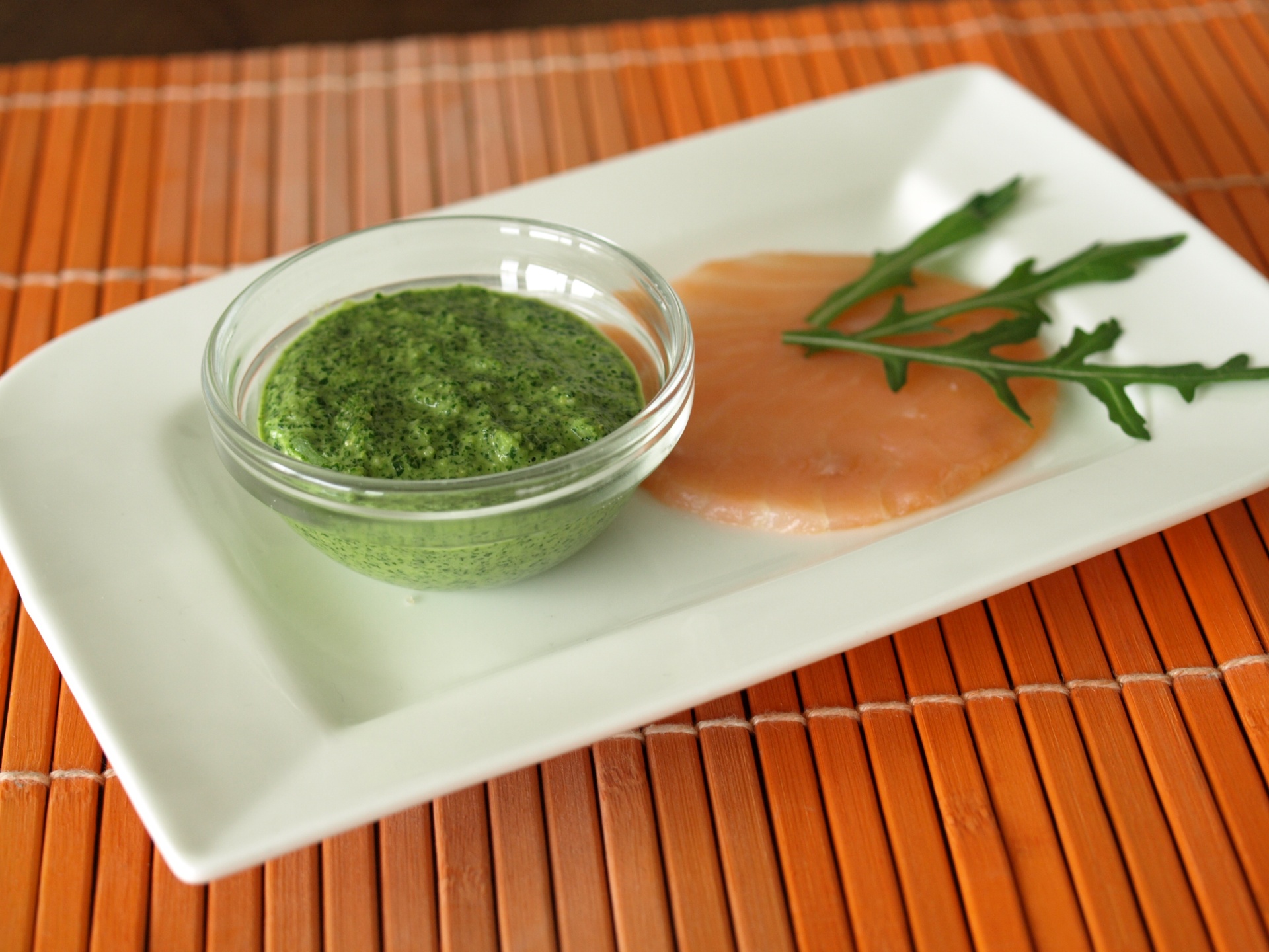 Pesto aus Rucola
