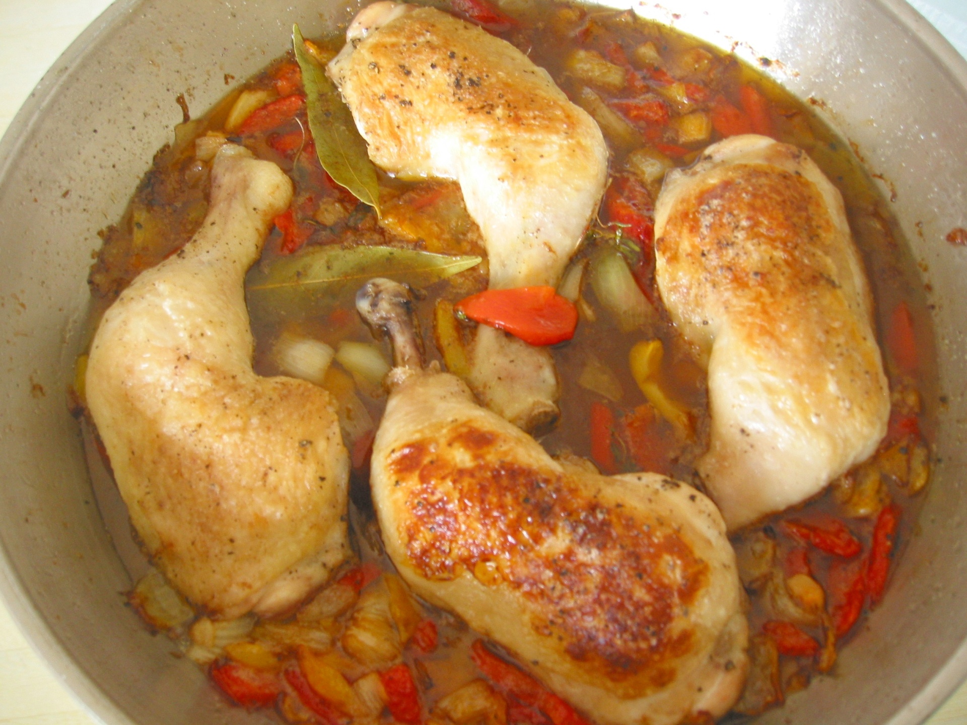 Hhnchenschenkel mit Marsala