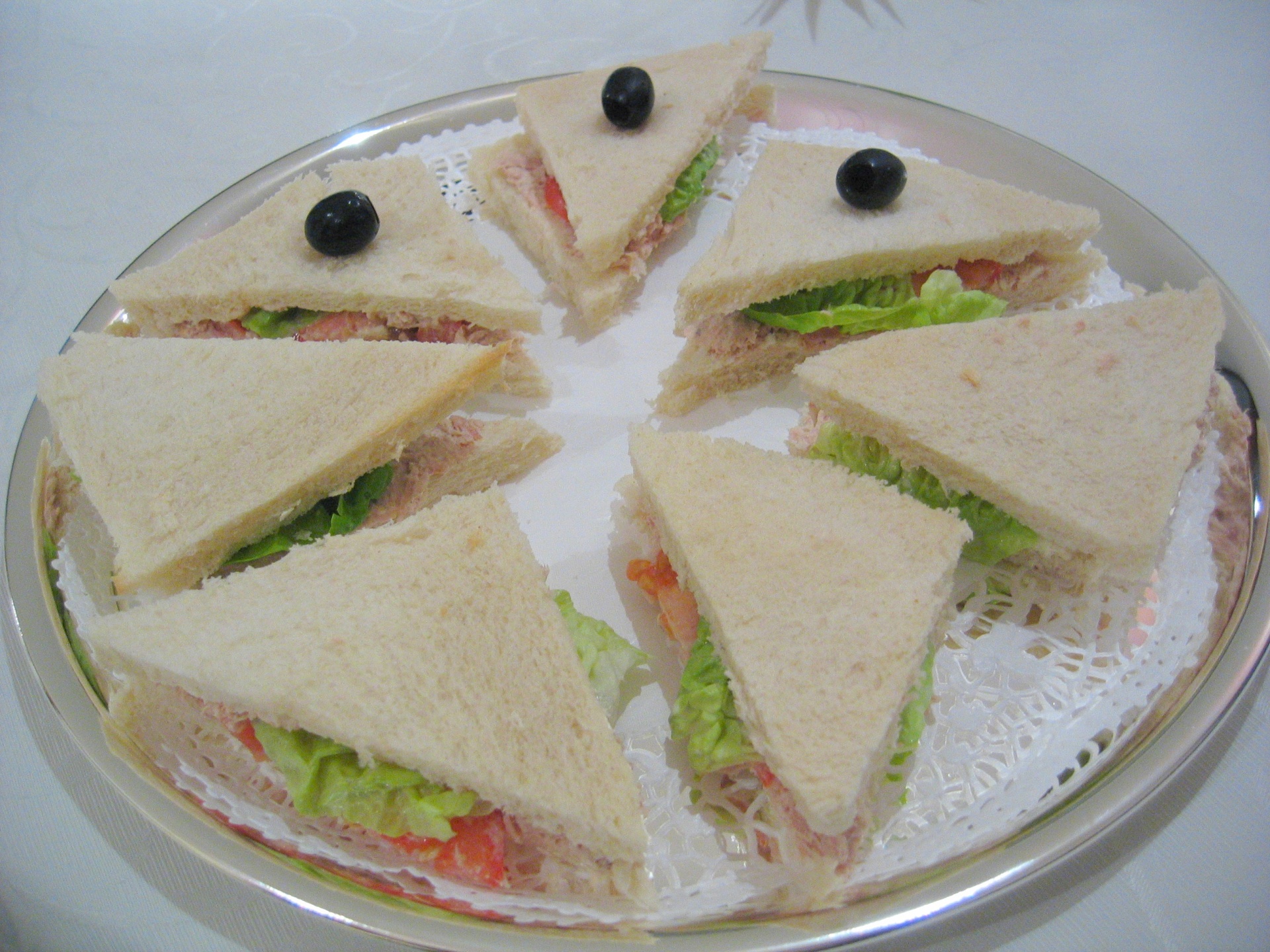 Tramezzini mit Krabben
