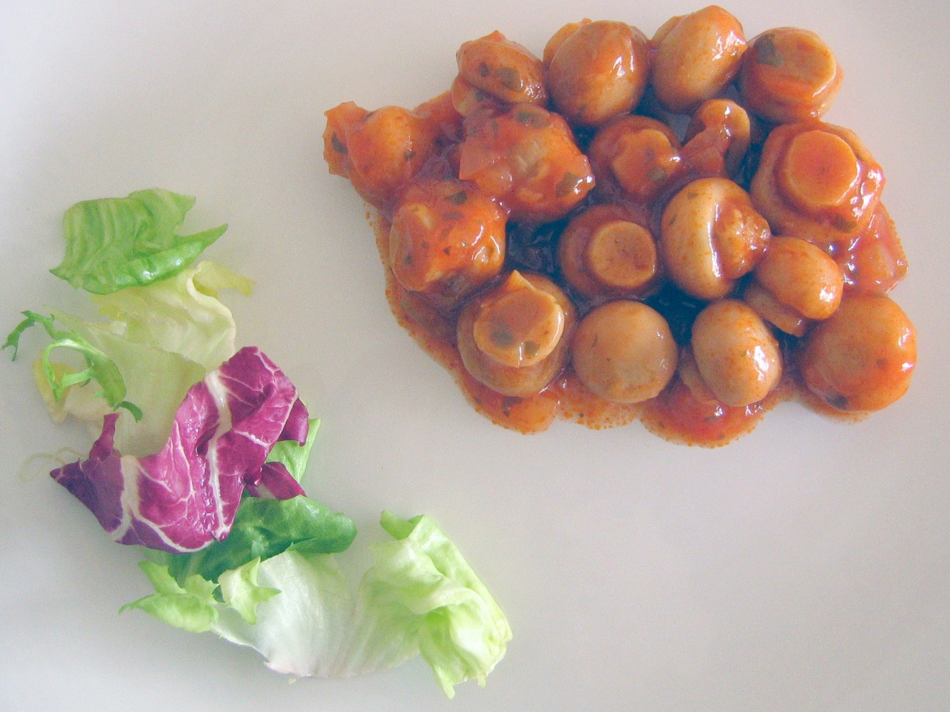 Champignons auf griechische Art
