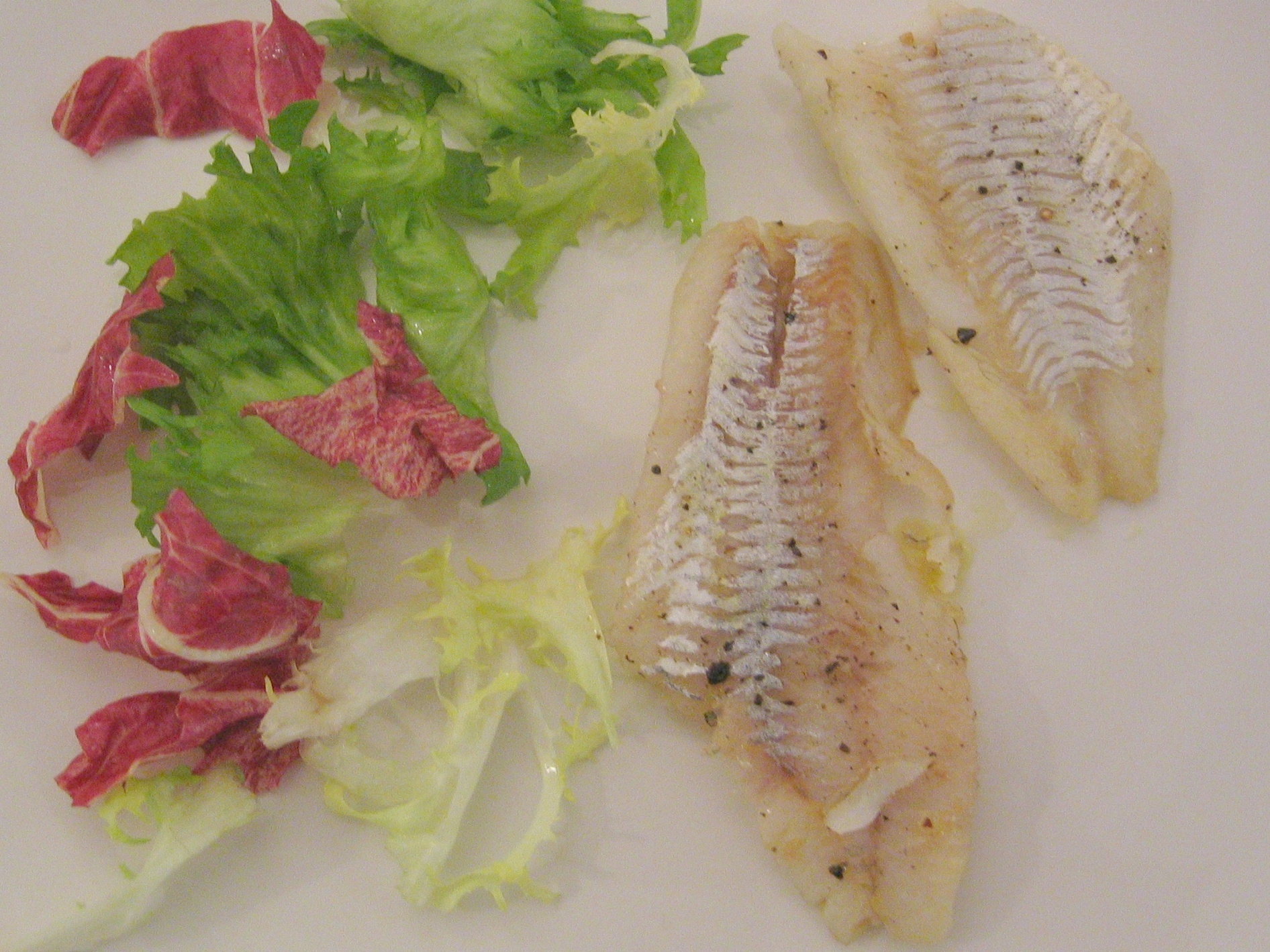 Merlanfilets in Olivenl