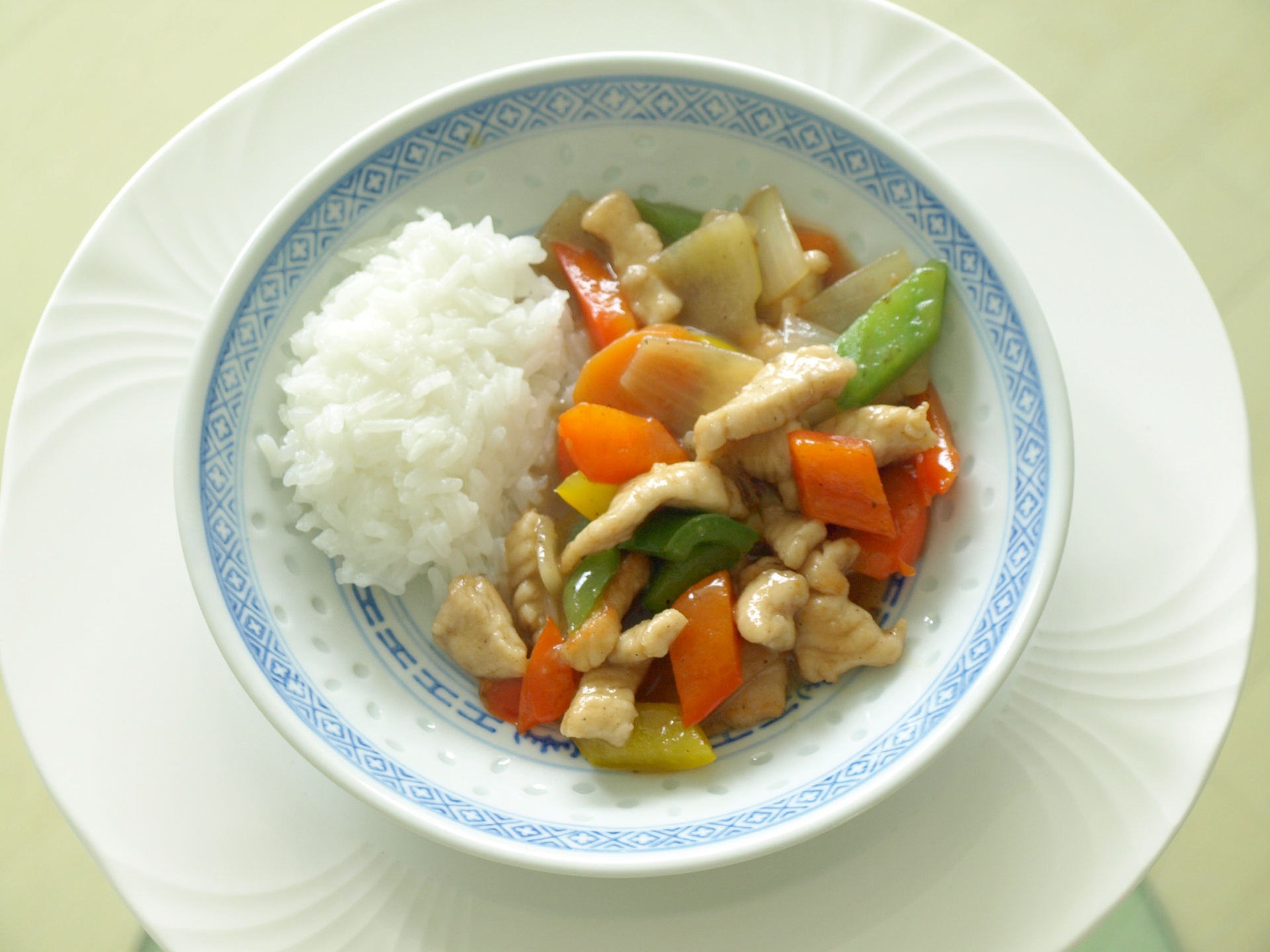 Putengeschnetzeltes asiatisch