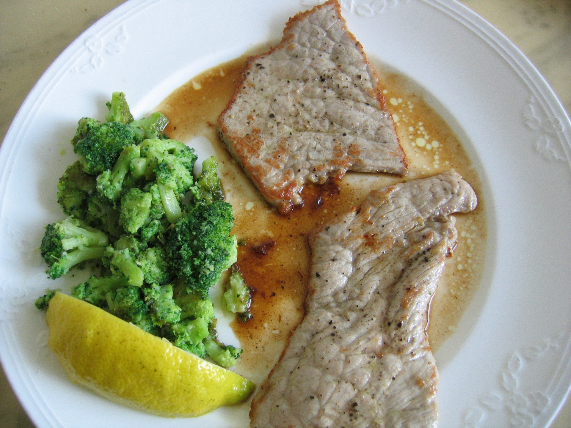 Kalbsschnitzel mit Marsala