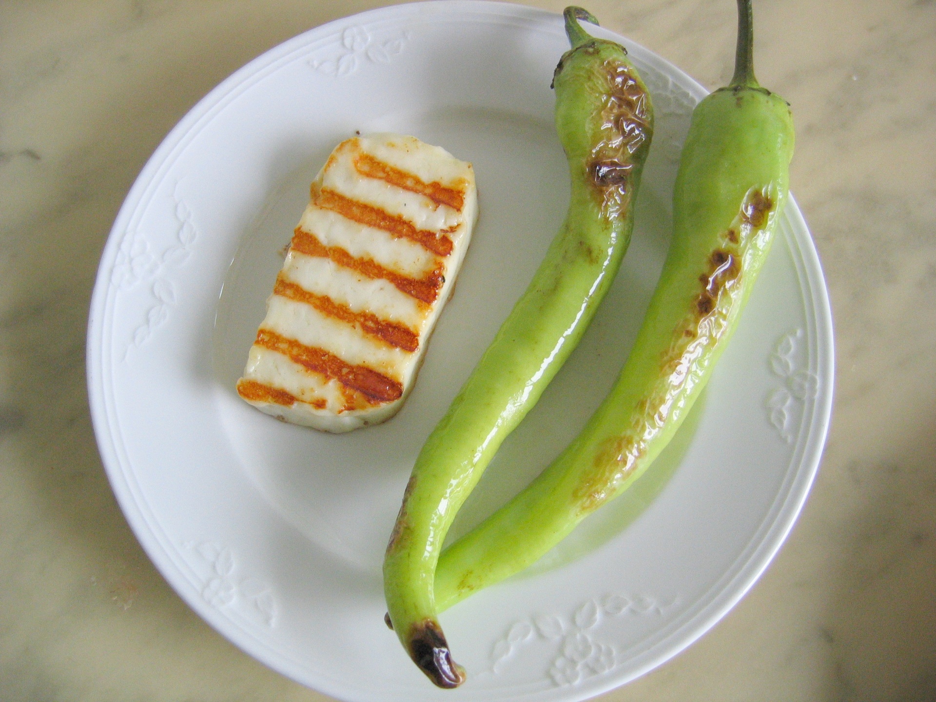Gegrillte Spitzpaprika