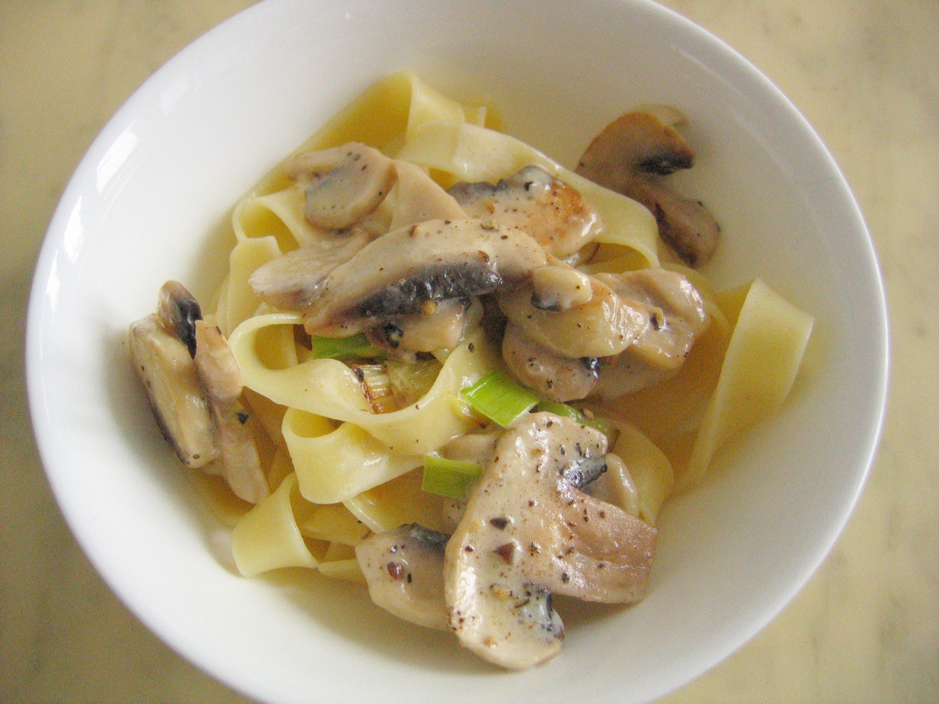Tagliatelle mit Pilzsauce