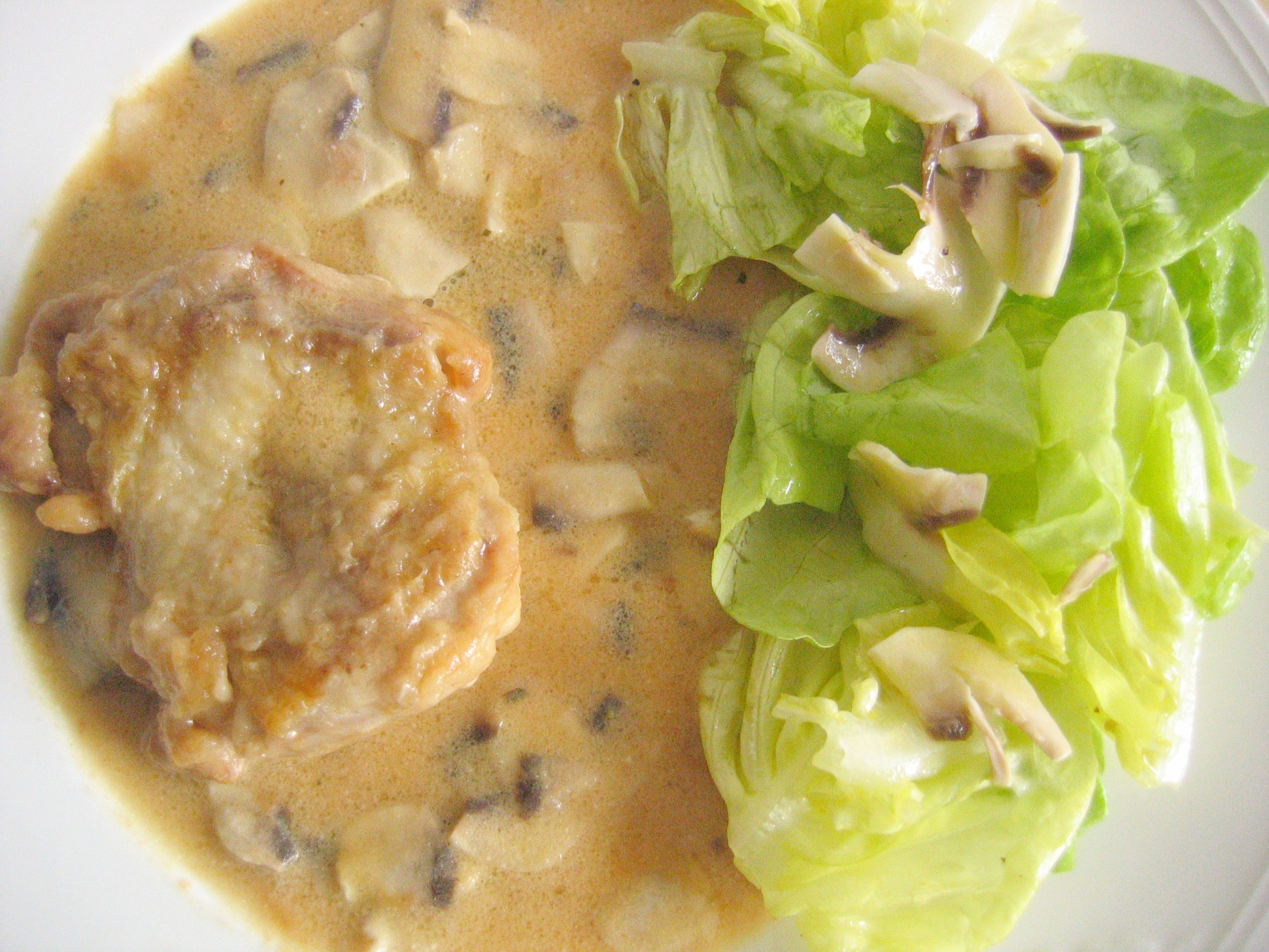Hhnchenschenkel mit Marsala-Sauce