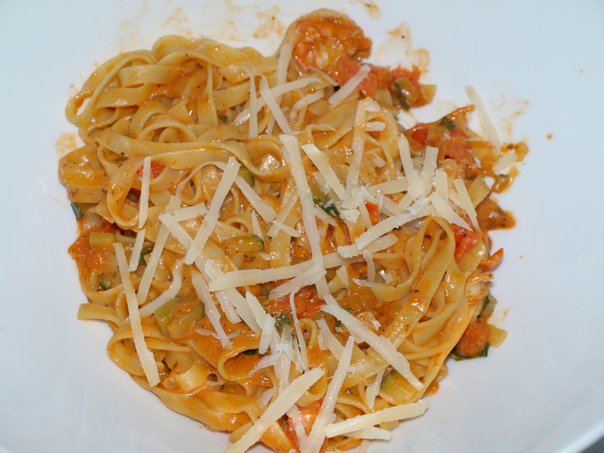 Tagliatelle mit Scampi