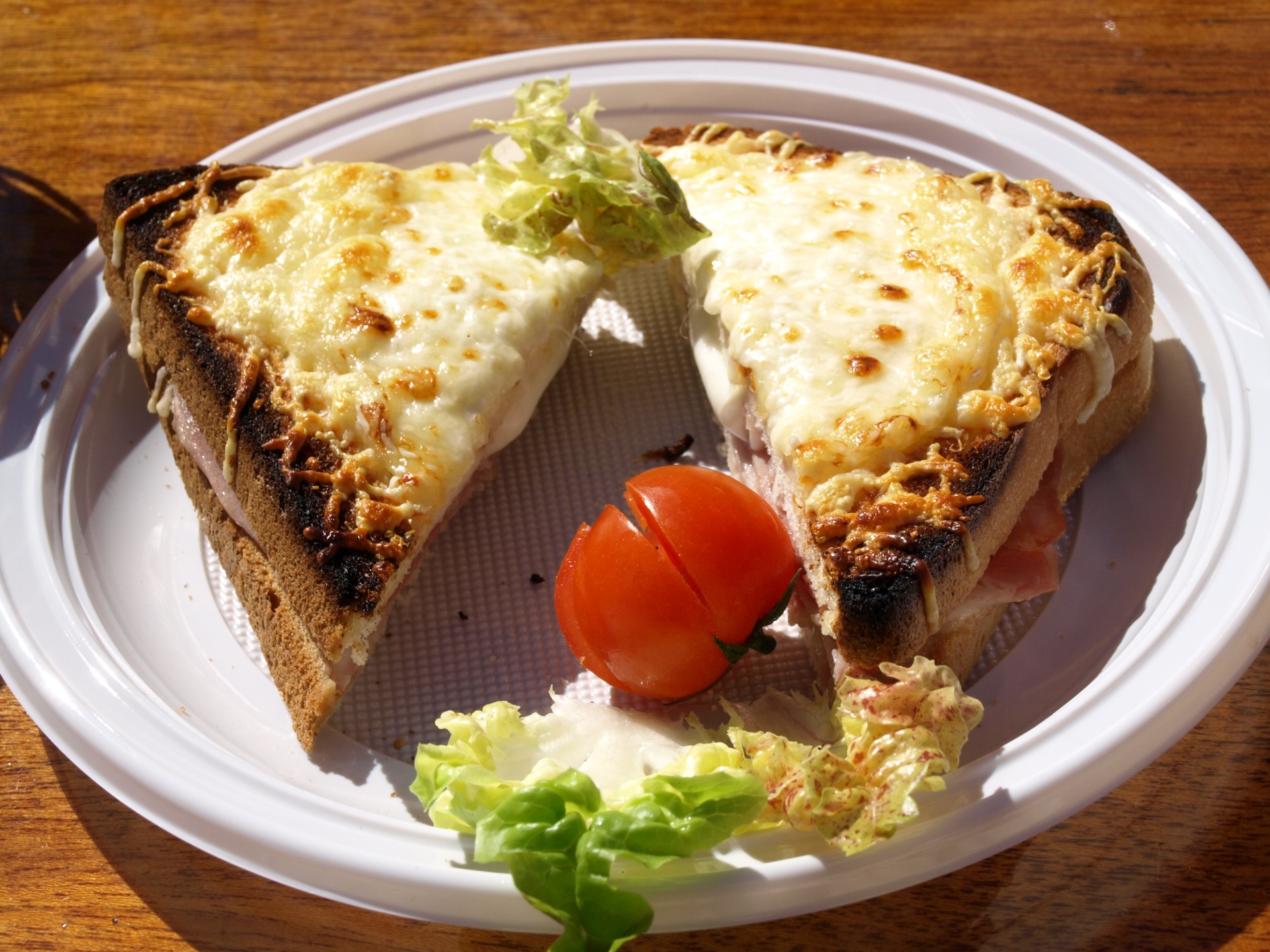 Schinken-Kse-Toast