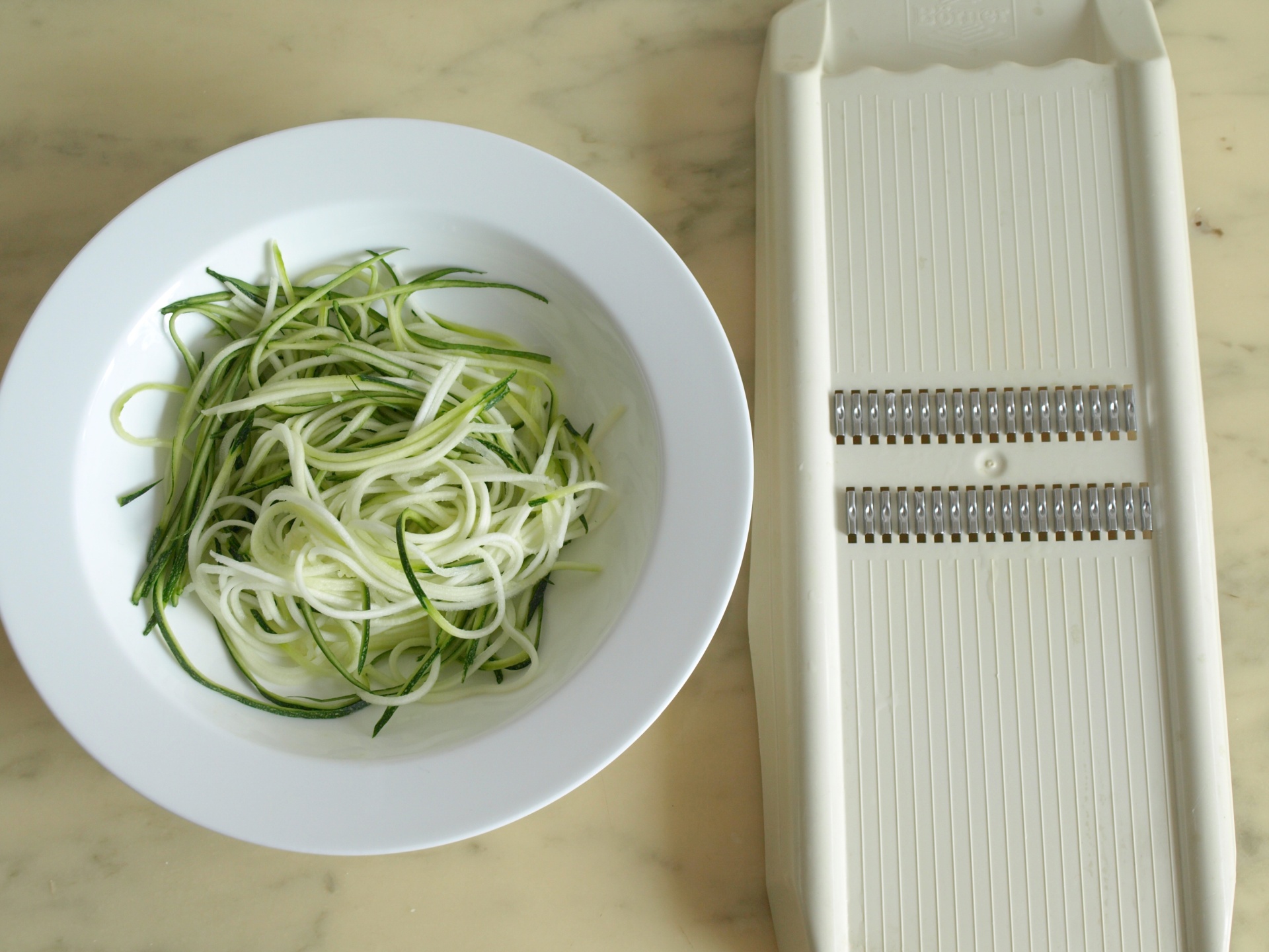 Zucchinispaghetti