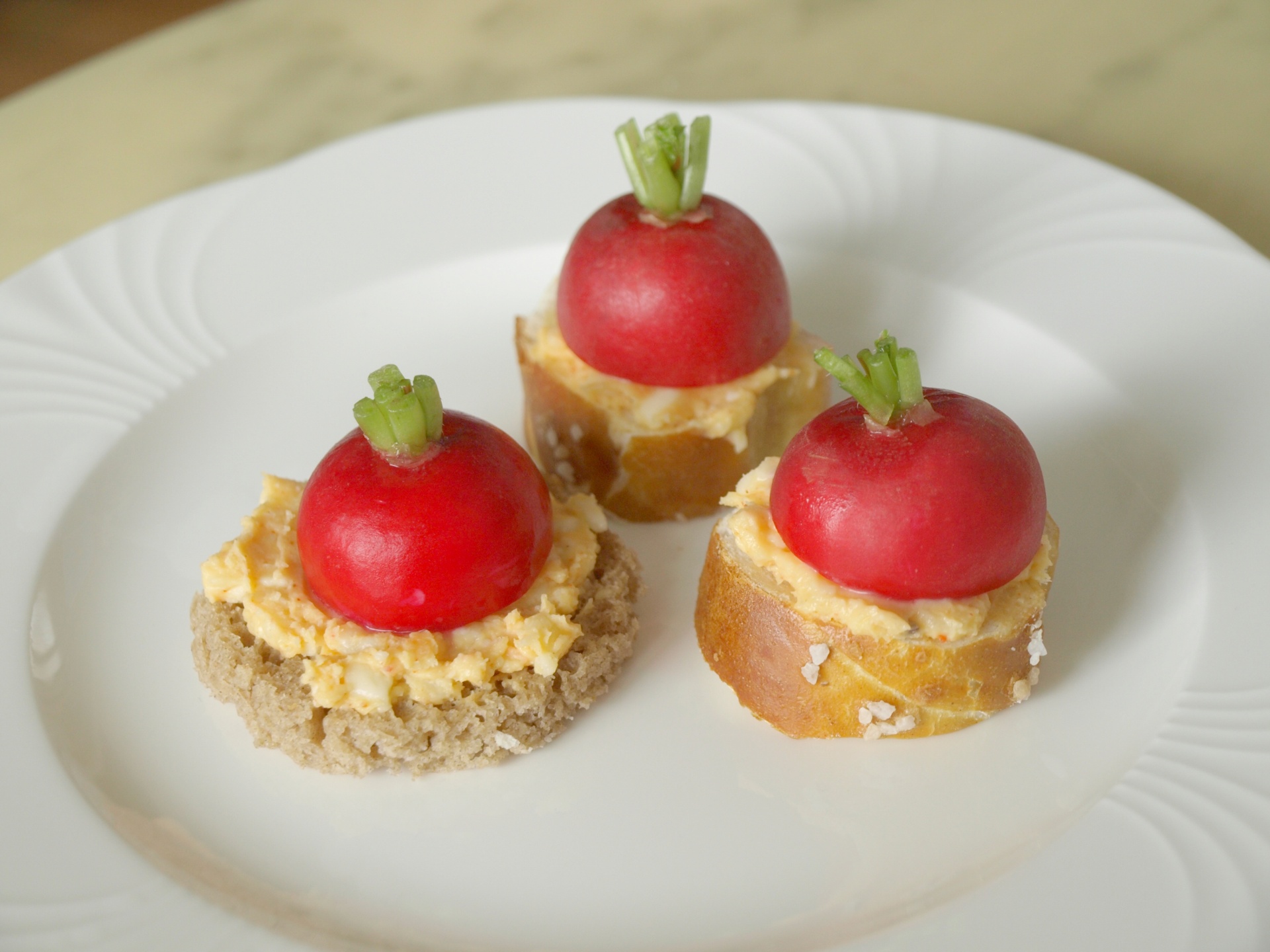 Roggenbrottaler mit Obatzn
