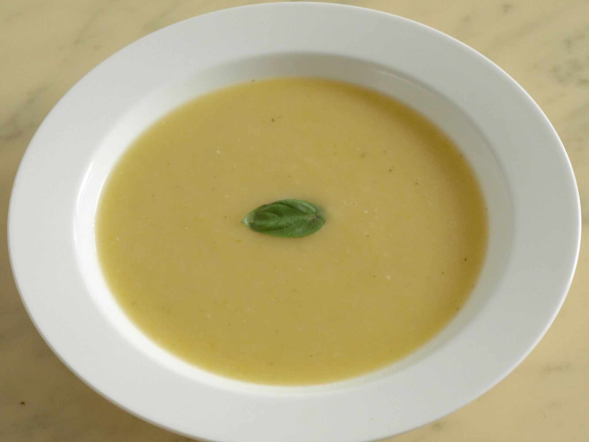 Lauchcremesuppe
