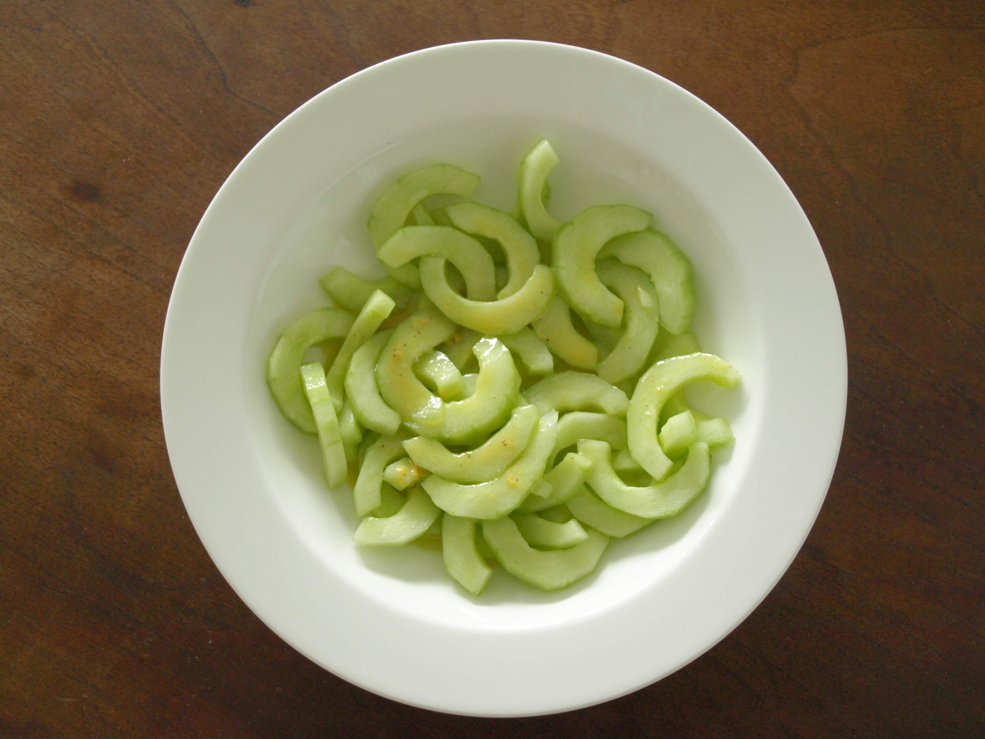 Franzsischer Gurkensalat