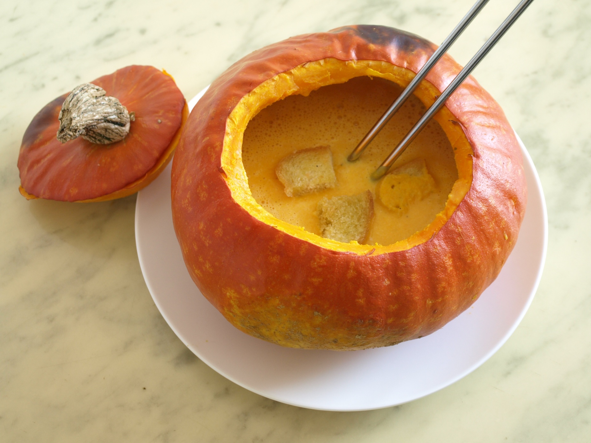 Krbissuppe  la Bocuse