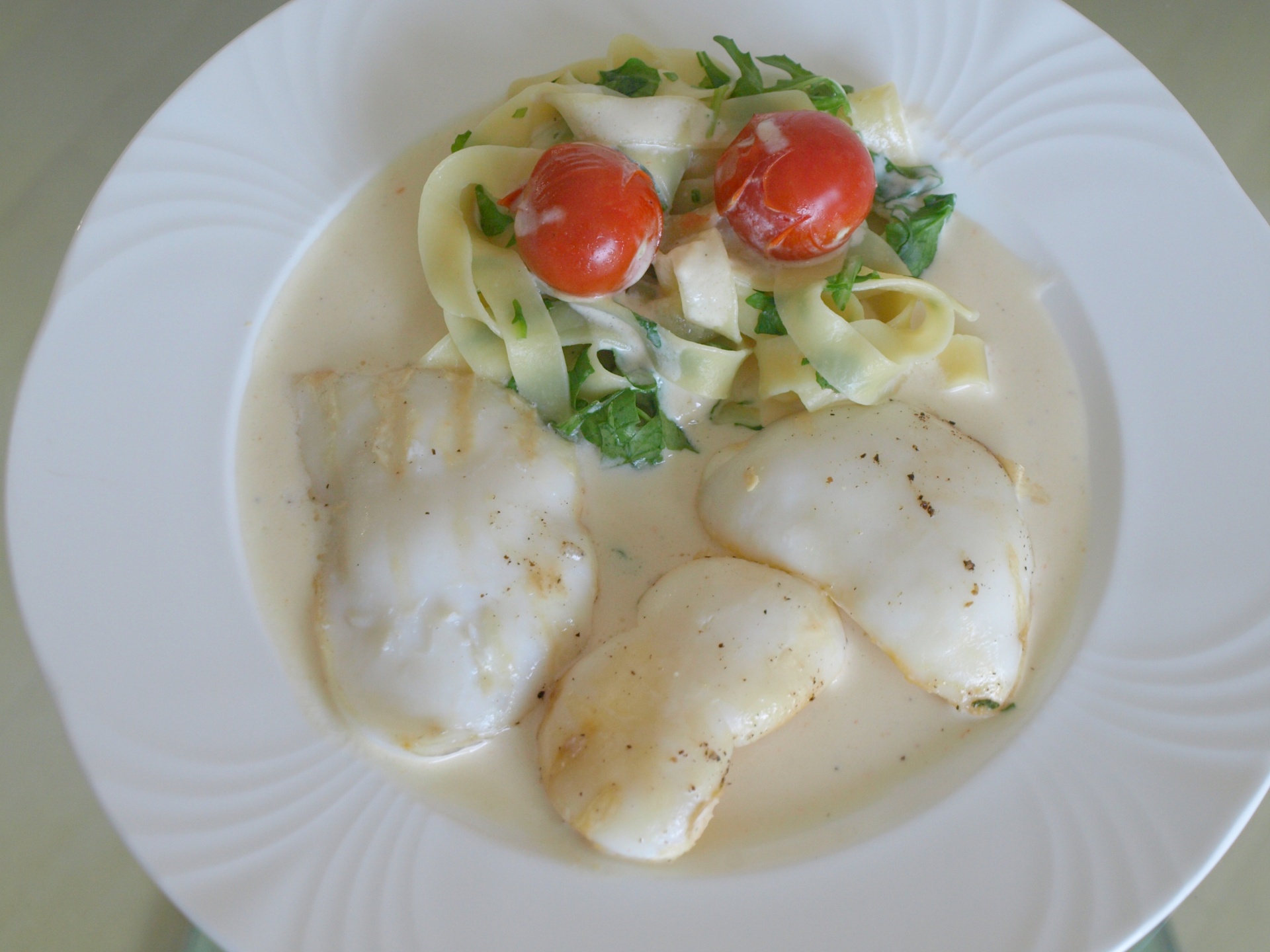 Gegrillte Tintenfischfilets