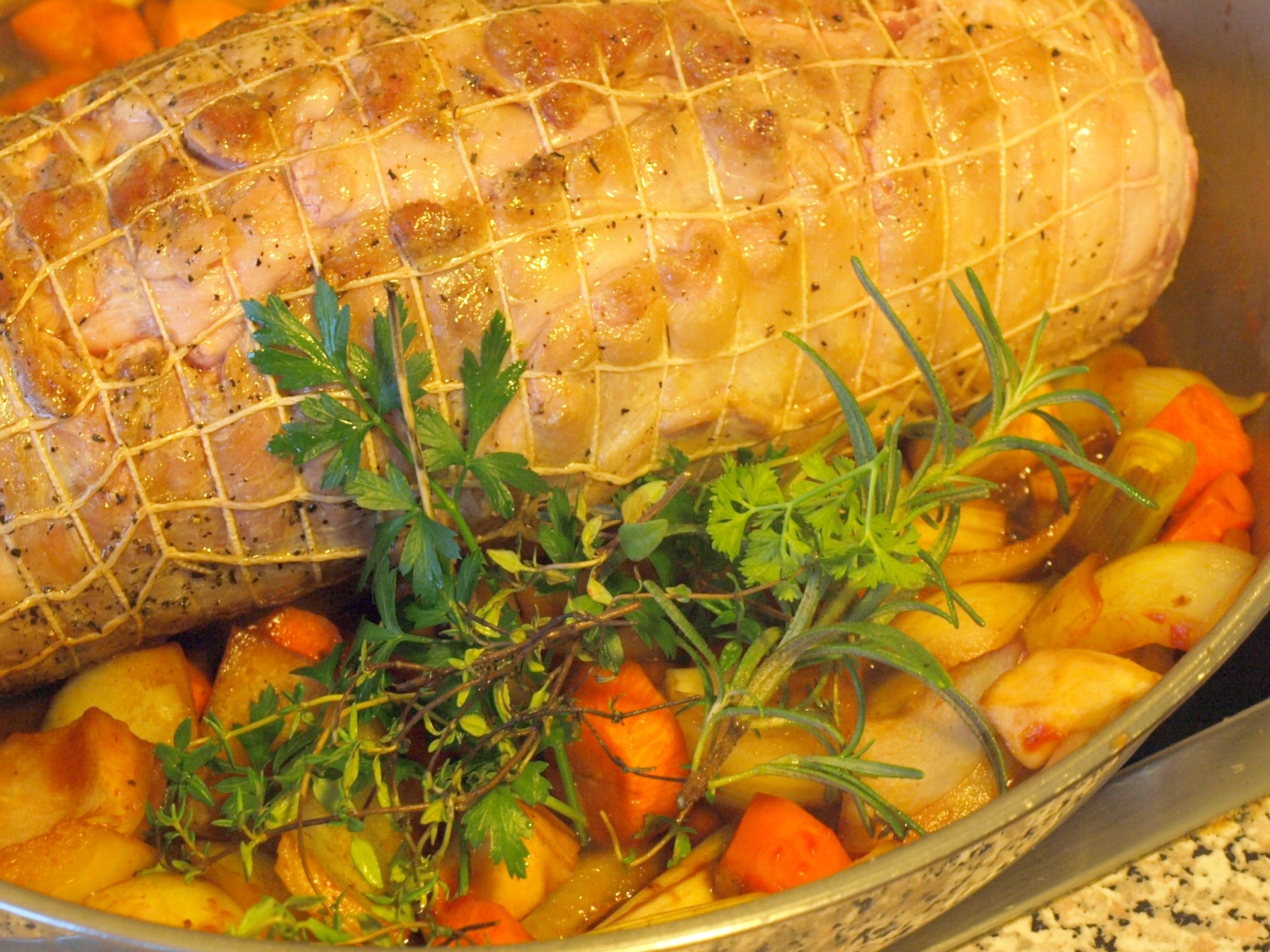 Rollbraten vom Lamm