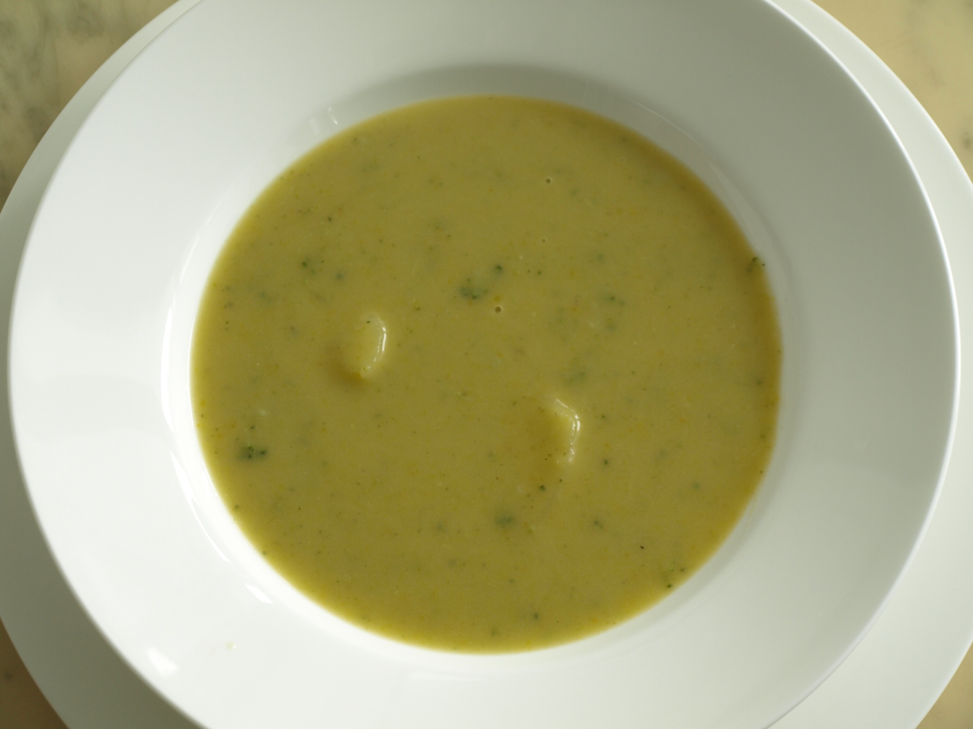 Kartoffelsuppe mit Broccoli