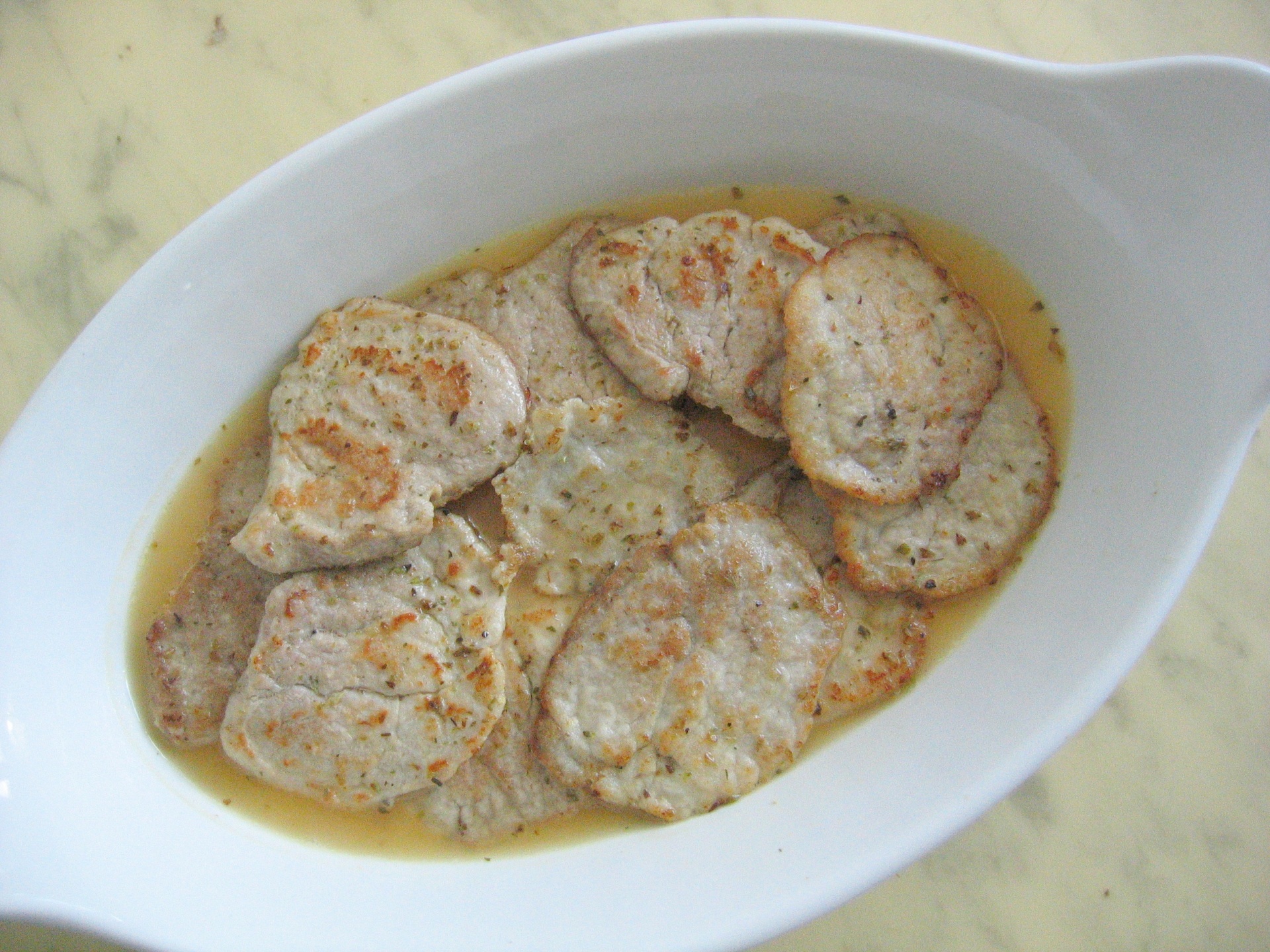 Schweineschnitzel aus dem Filet