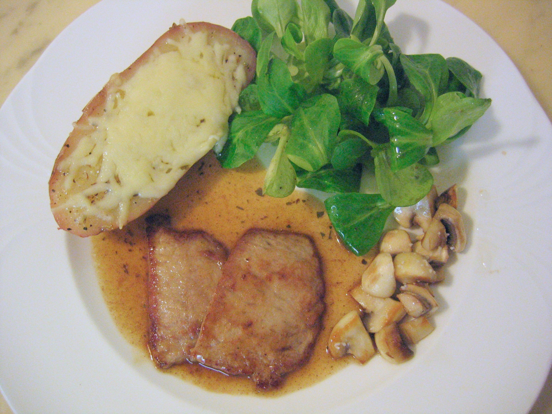 Kalbslende mit Marsala-Sauce