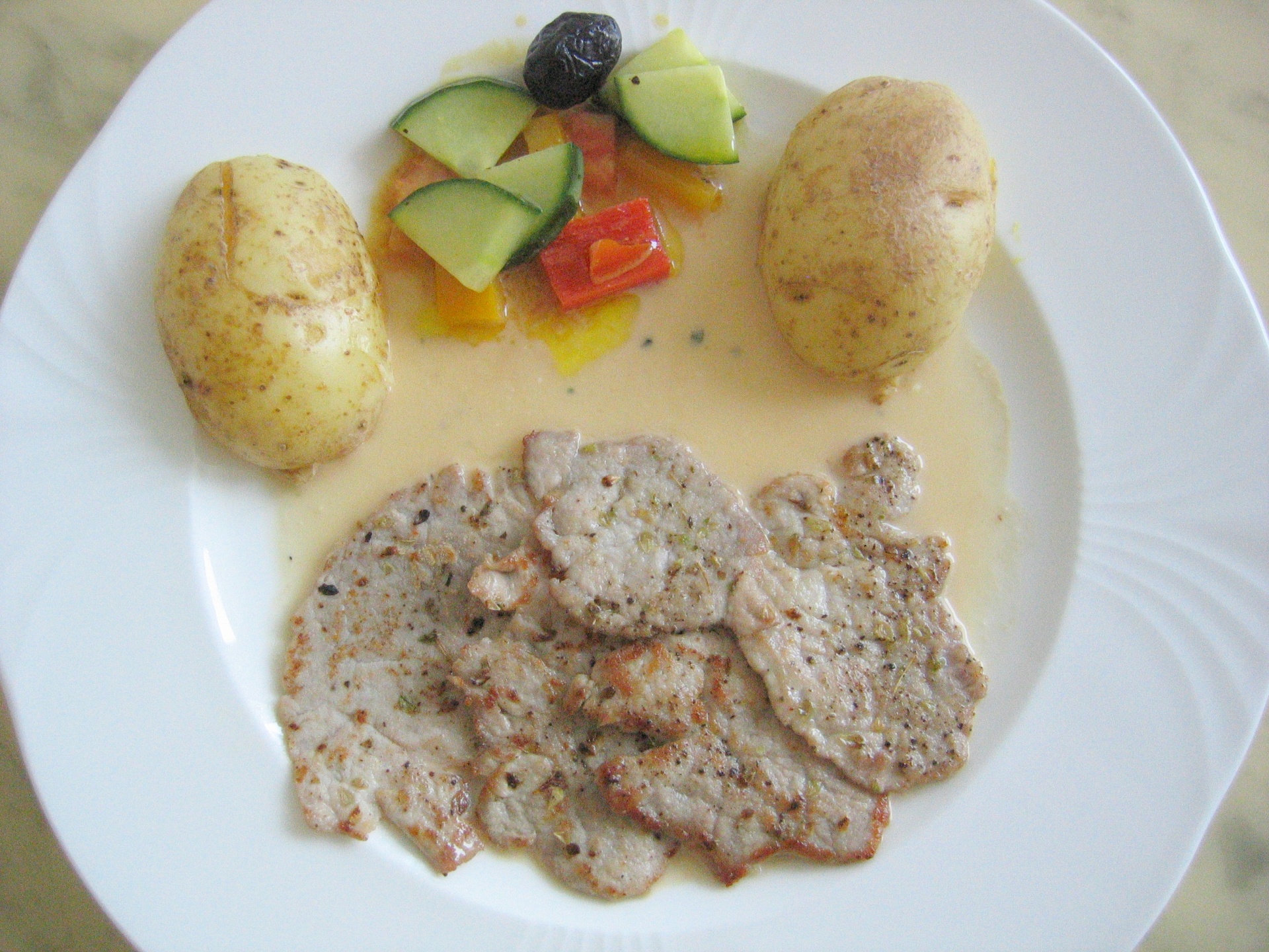 Schweinefiletscheiben