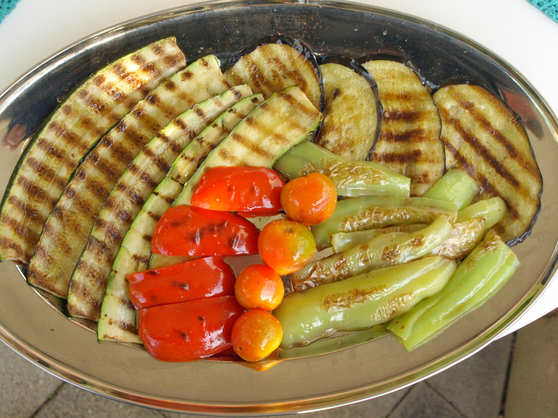 Gemse aus der Grillpfanne