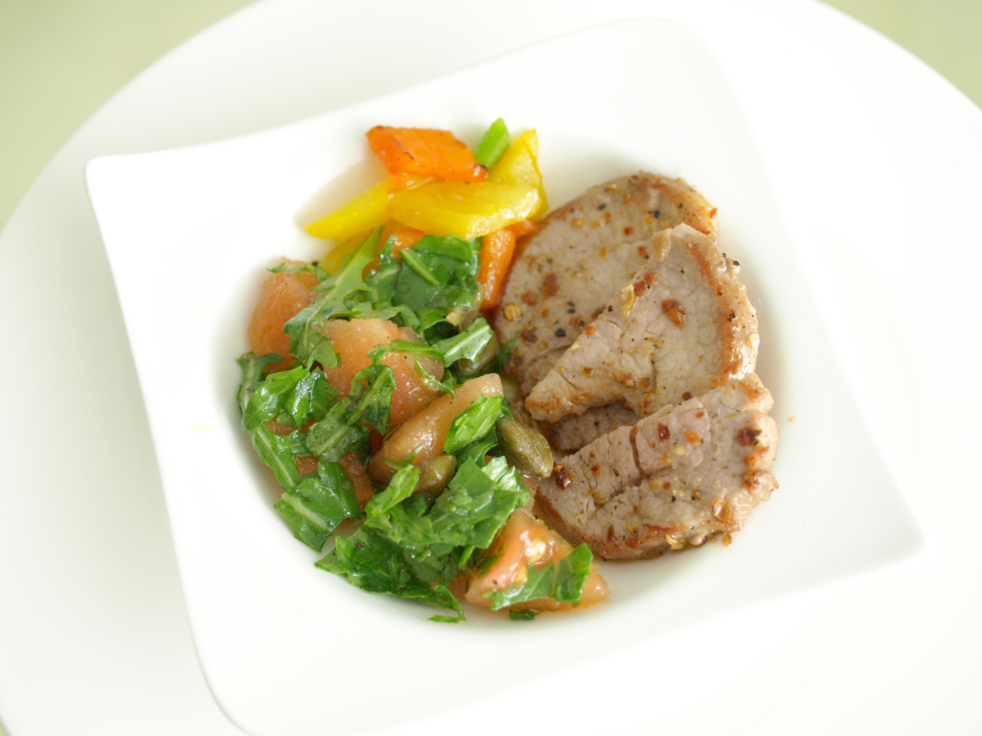 Mariniertes Schweinefilet