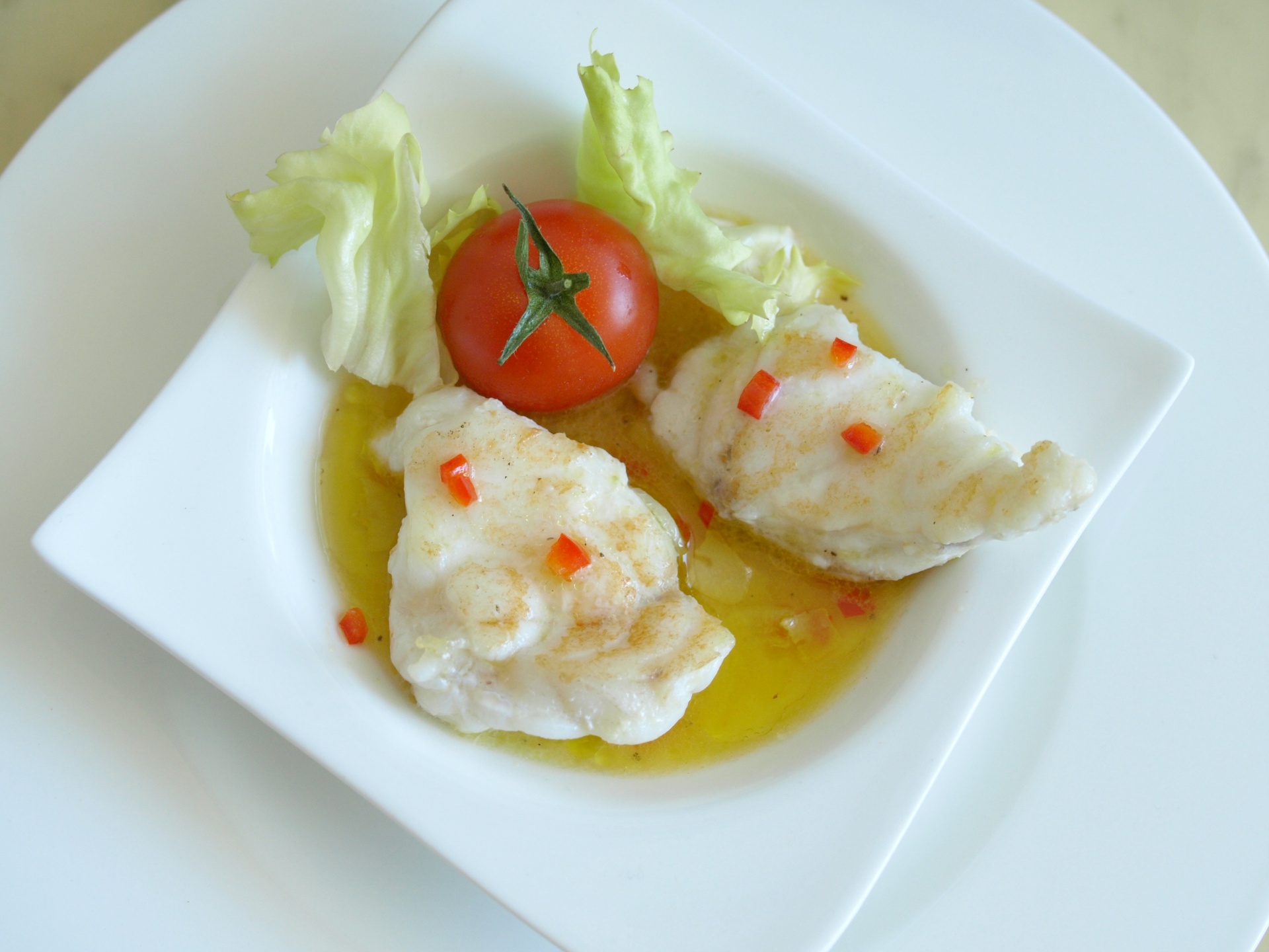 Medaillons vom Seeteufel in Sherrymarinade